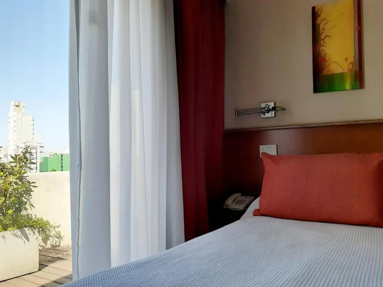 Bed in Hotel Benevento