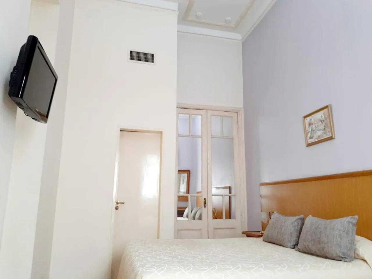 Bed in Hotel Benevento