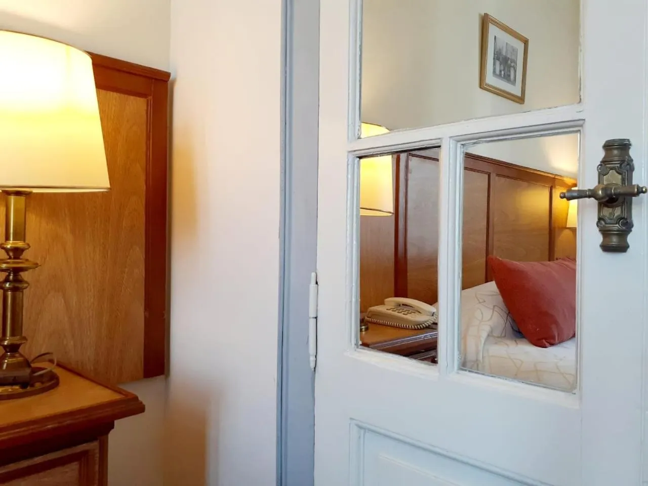 Bed in Hotel Benevento