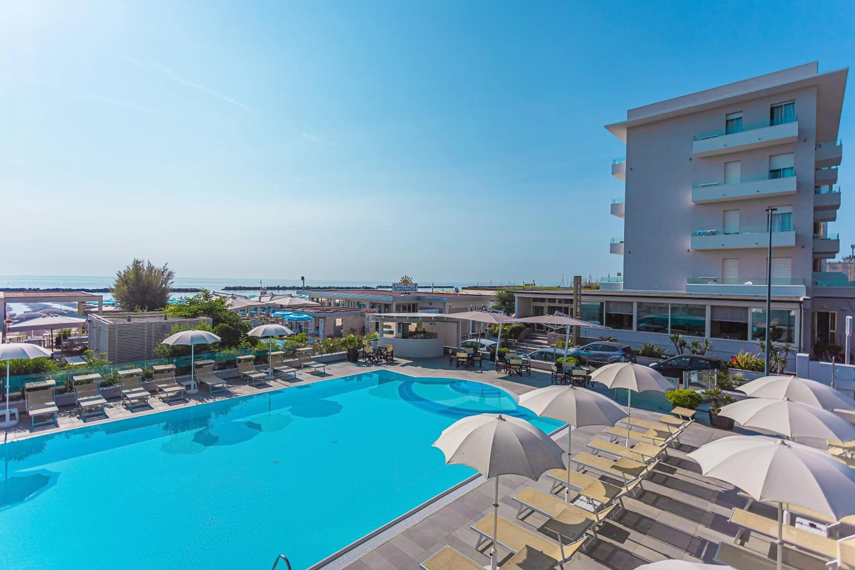 Natural landscape in Hotel Caesar