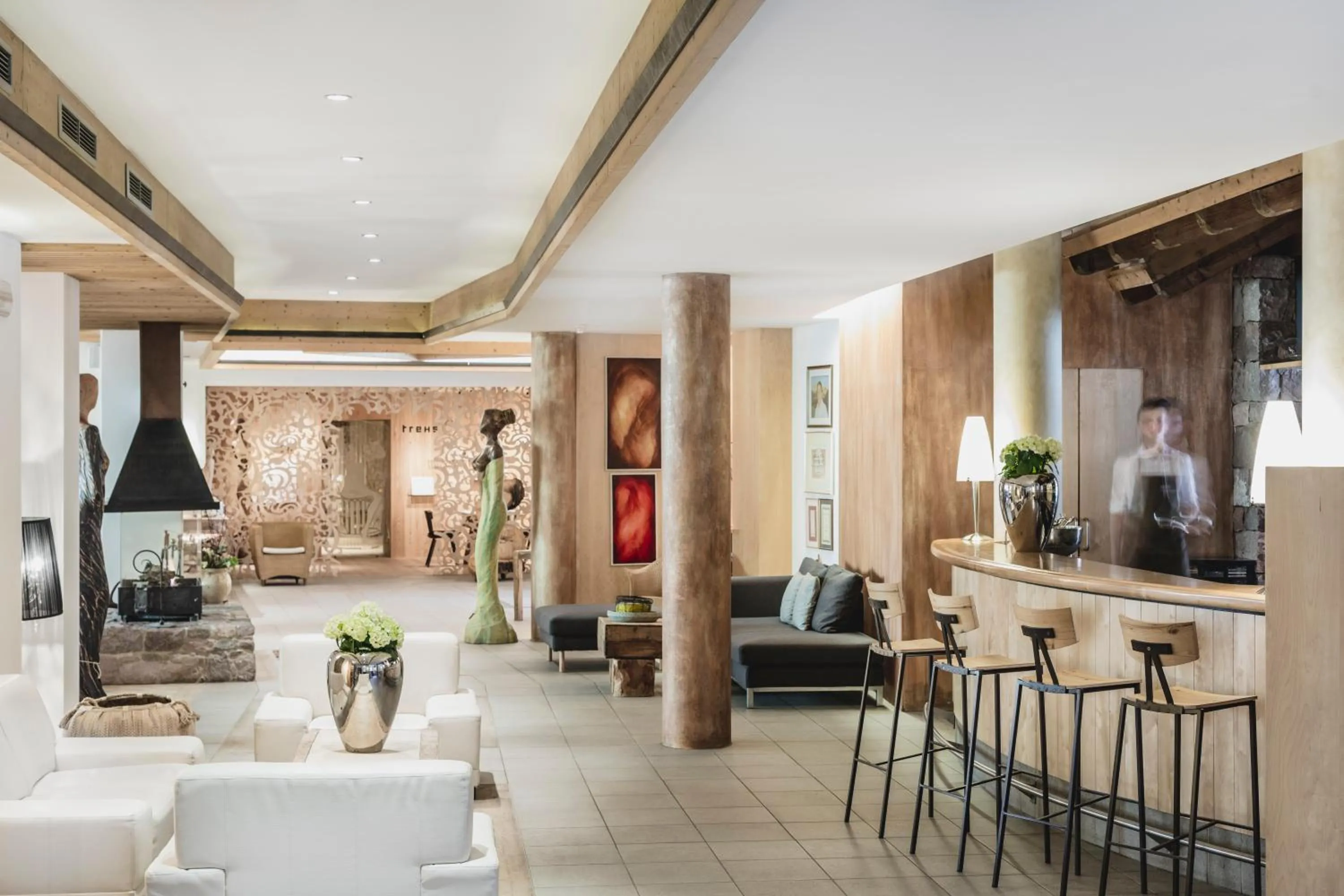 Lobby or reception in Hotel Bad Schörgau