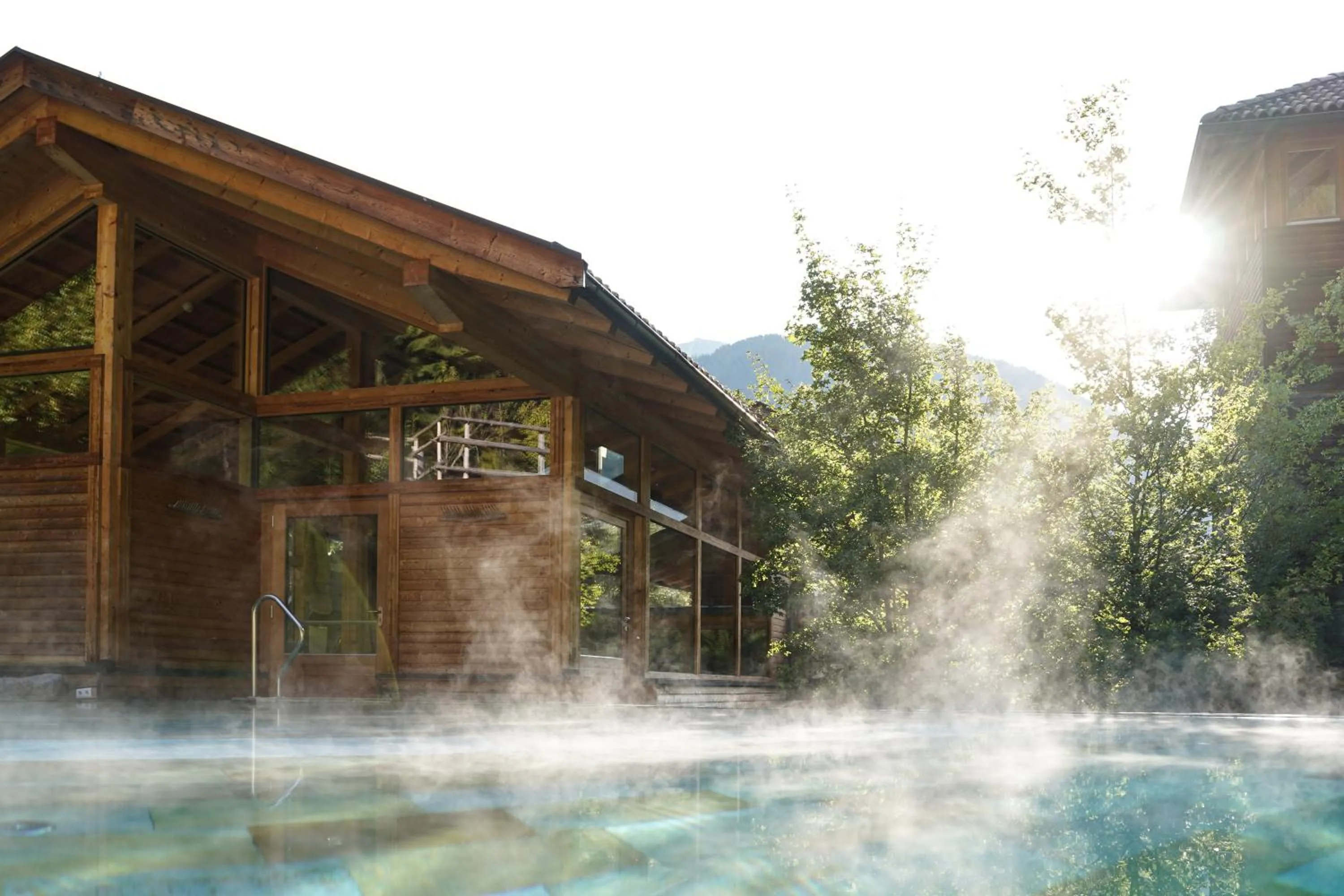 Swimming pool in Hotel Bad Schörgau