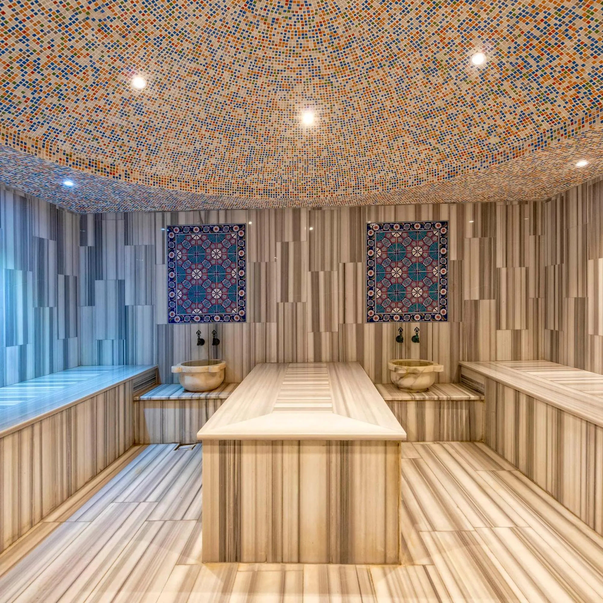 Open Air Bath in Montebello Resort Hotel - All Inclusive