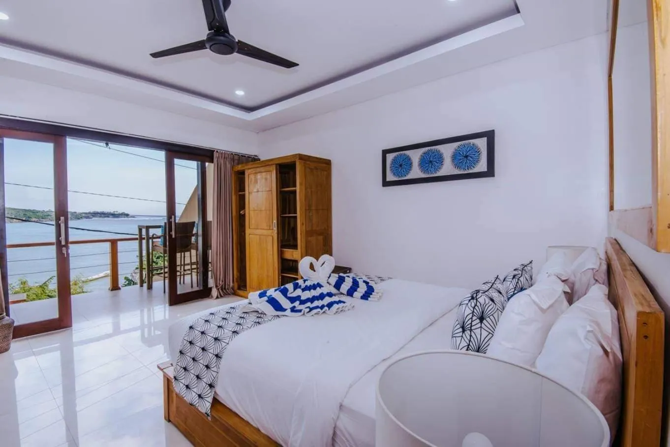 Photo of the whole room, Bed in Secret Outlook Lembongan