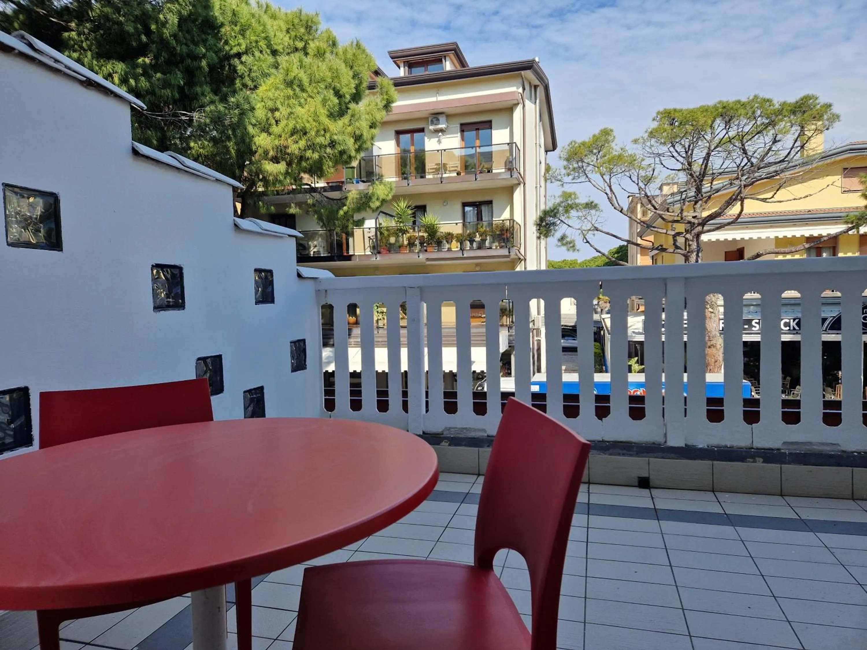 Property building in Hotel Danubio