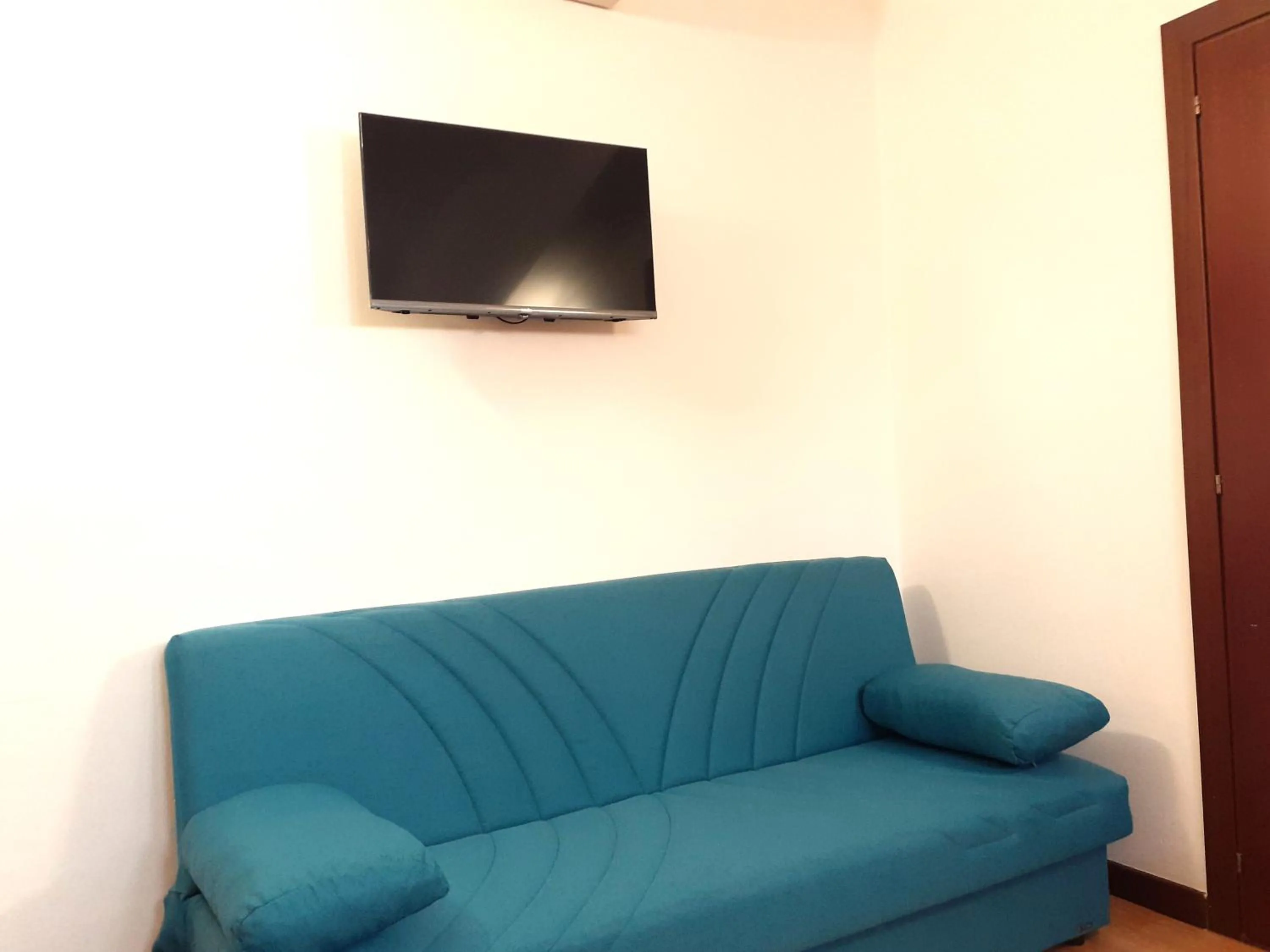 Bed in Hotel Danubio