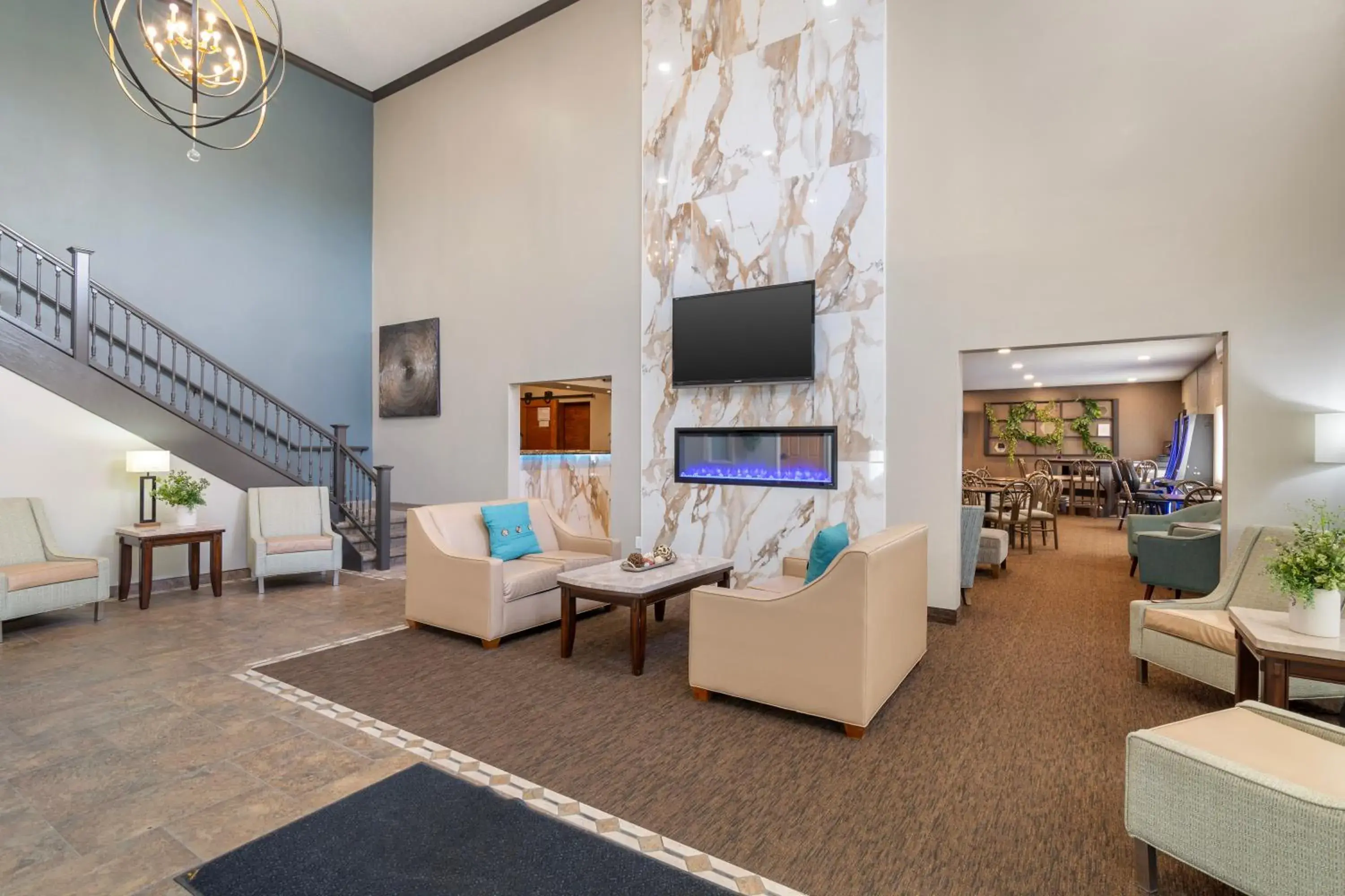 Lobby or reception in EverSpring Suites Lobby or reception in EverSpring Suites