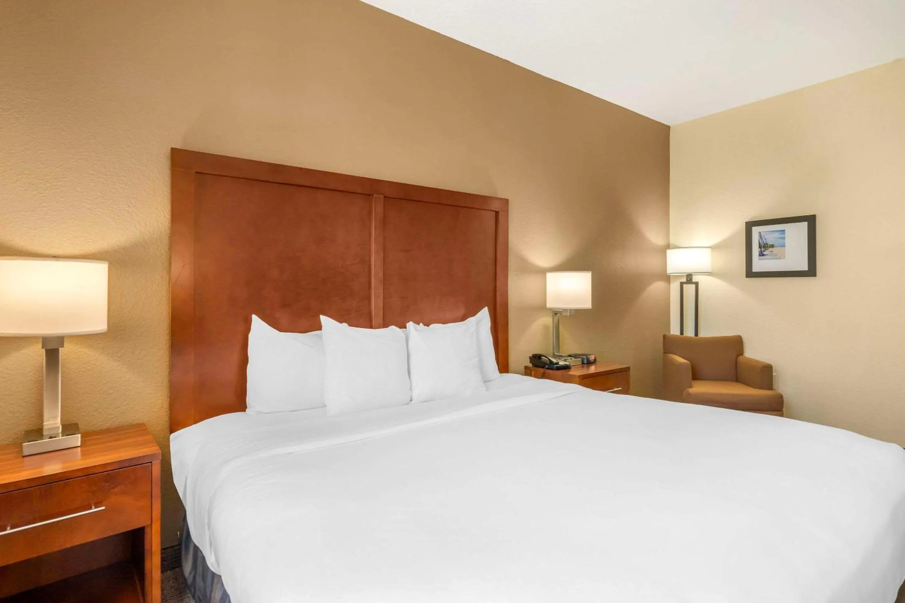 Bedroom, Bed in Comfort Inn & Suites Northeast - Gateway