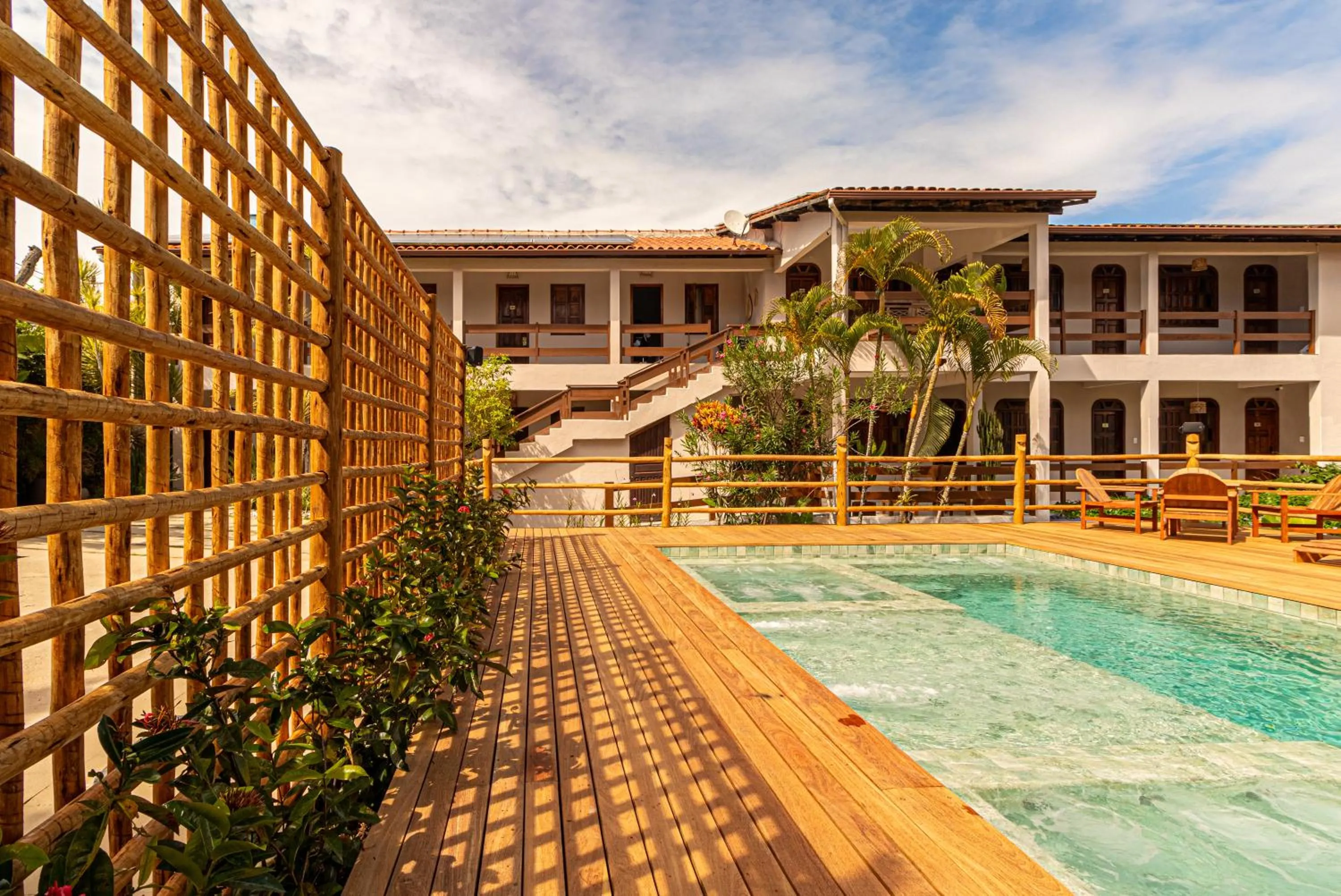 Property building in Pousada Encantos de Arraial