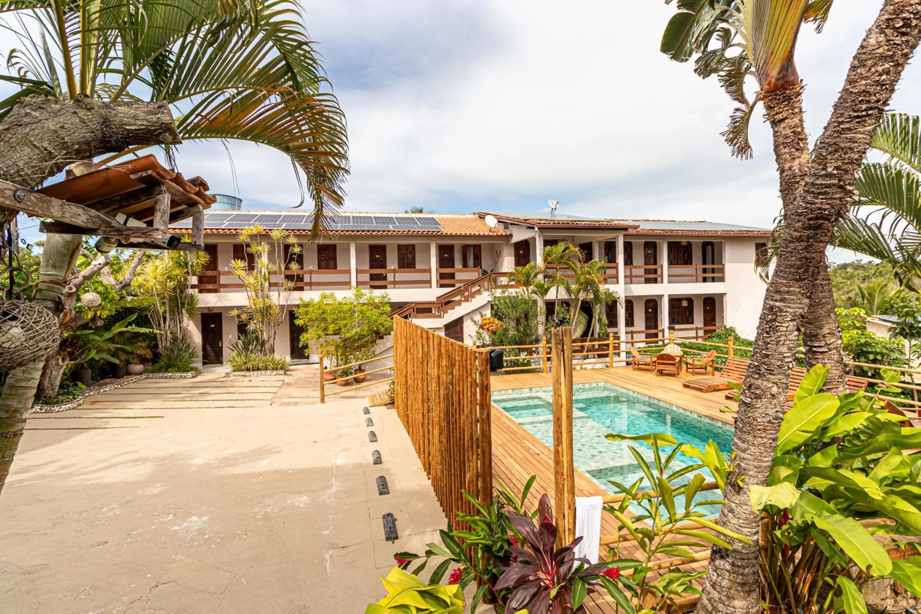 Property building in Pousada Encantos de Arraial