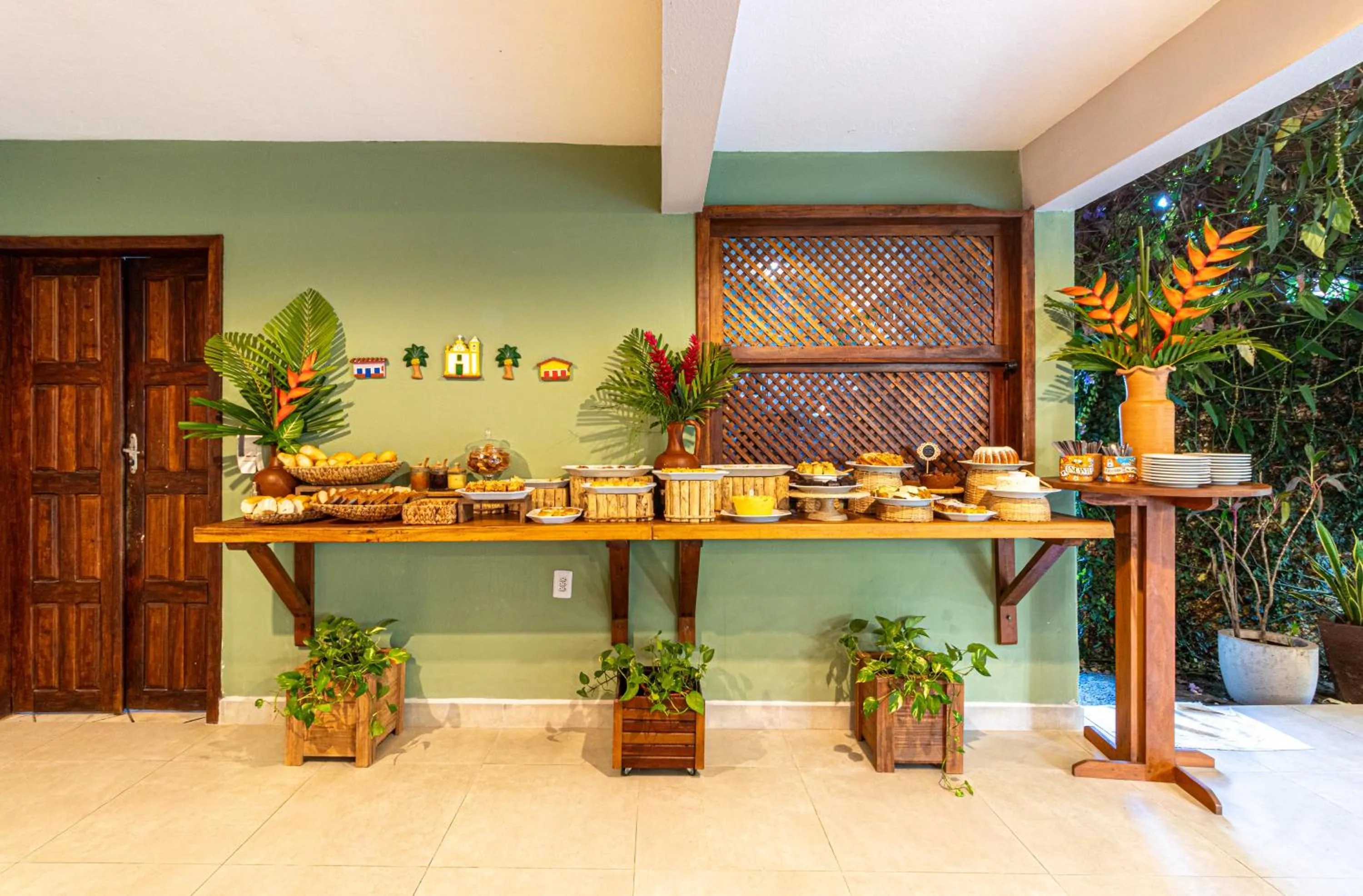 Breakfast in Pousada Encantos de Arraial