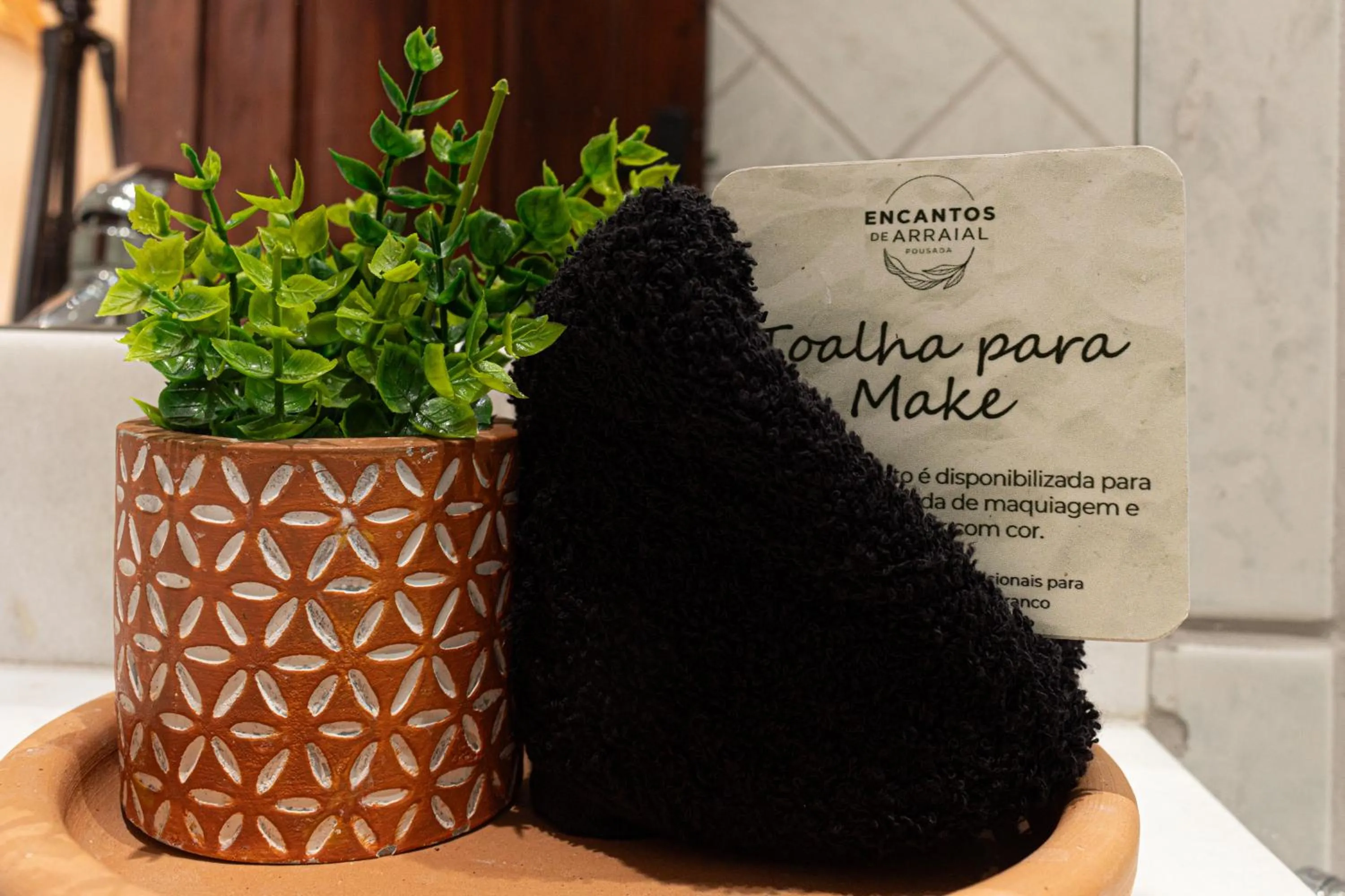 towels in Pousada Encantos de Arraial