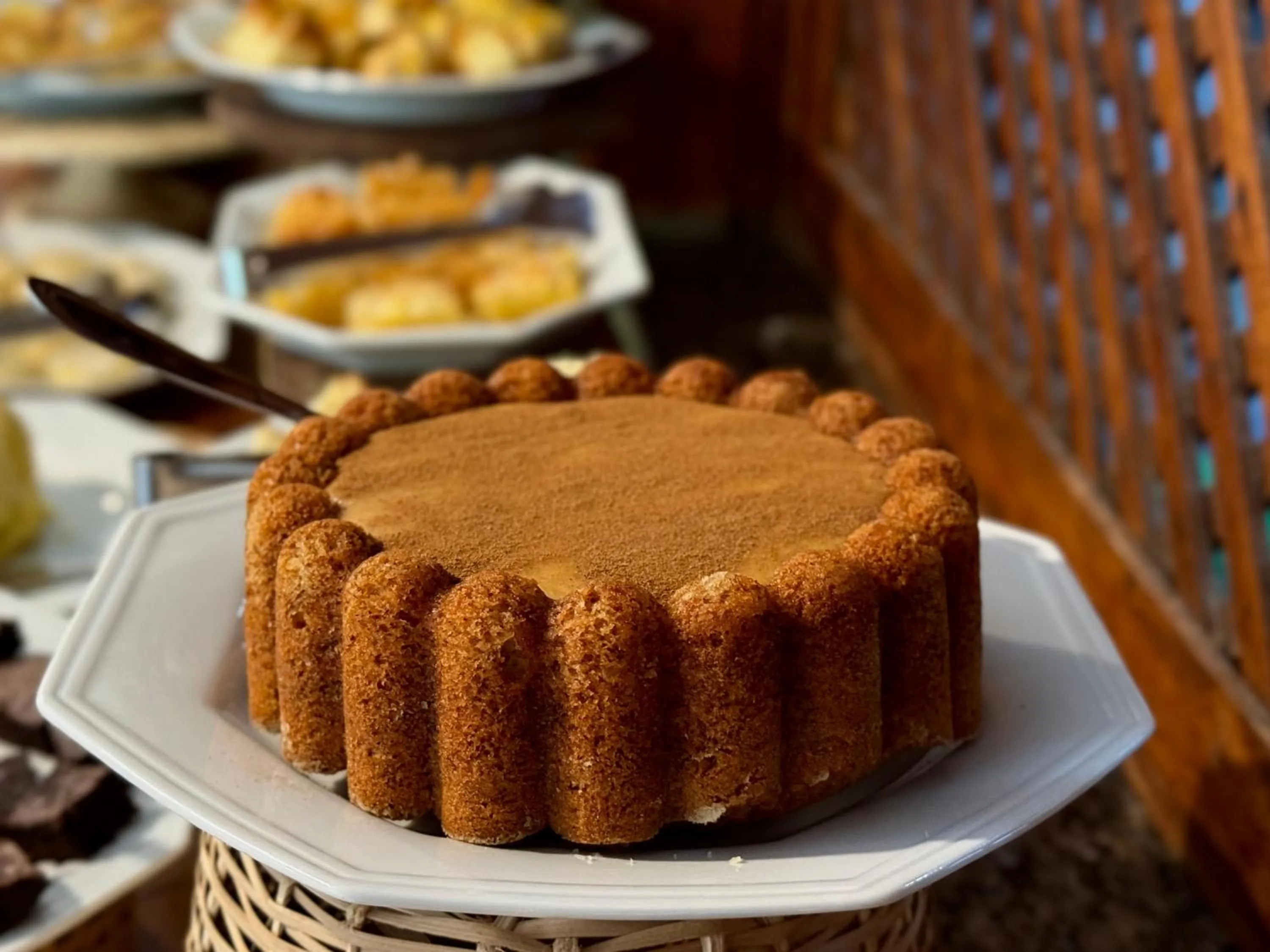 Buffet breakfast in Pousada Encantos de Arraial