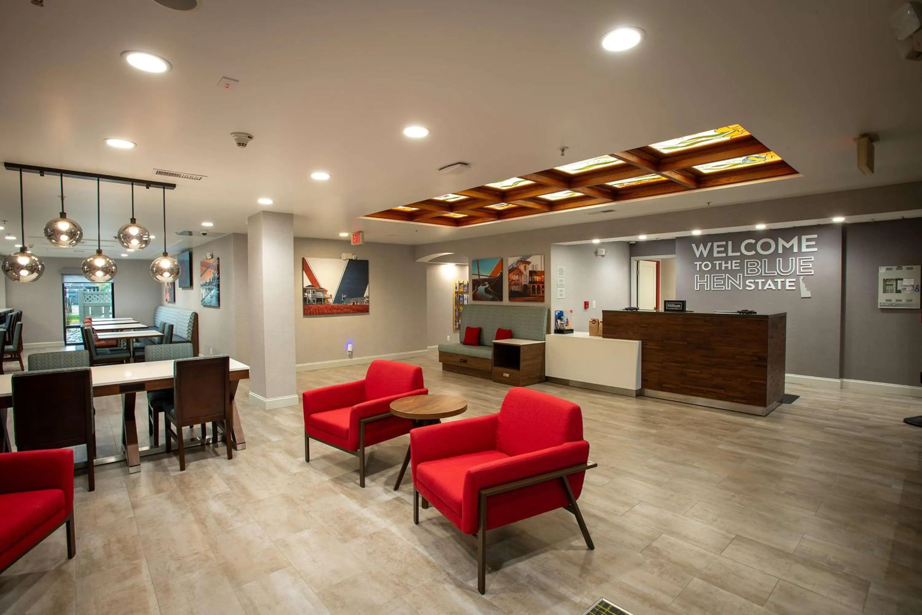 Lobby or reception in Hampton Inn Seaford