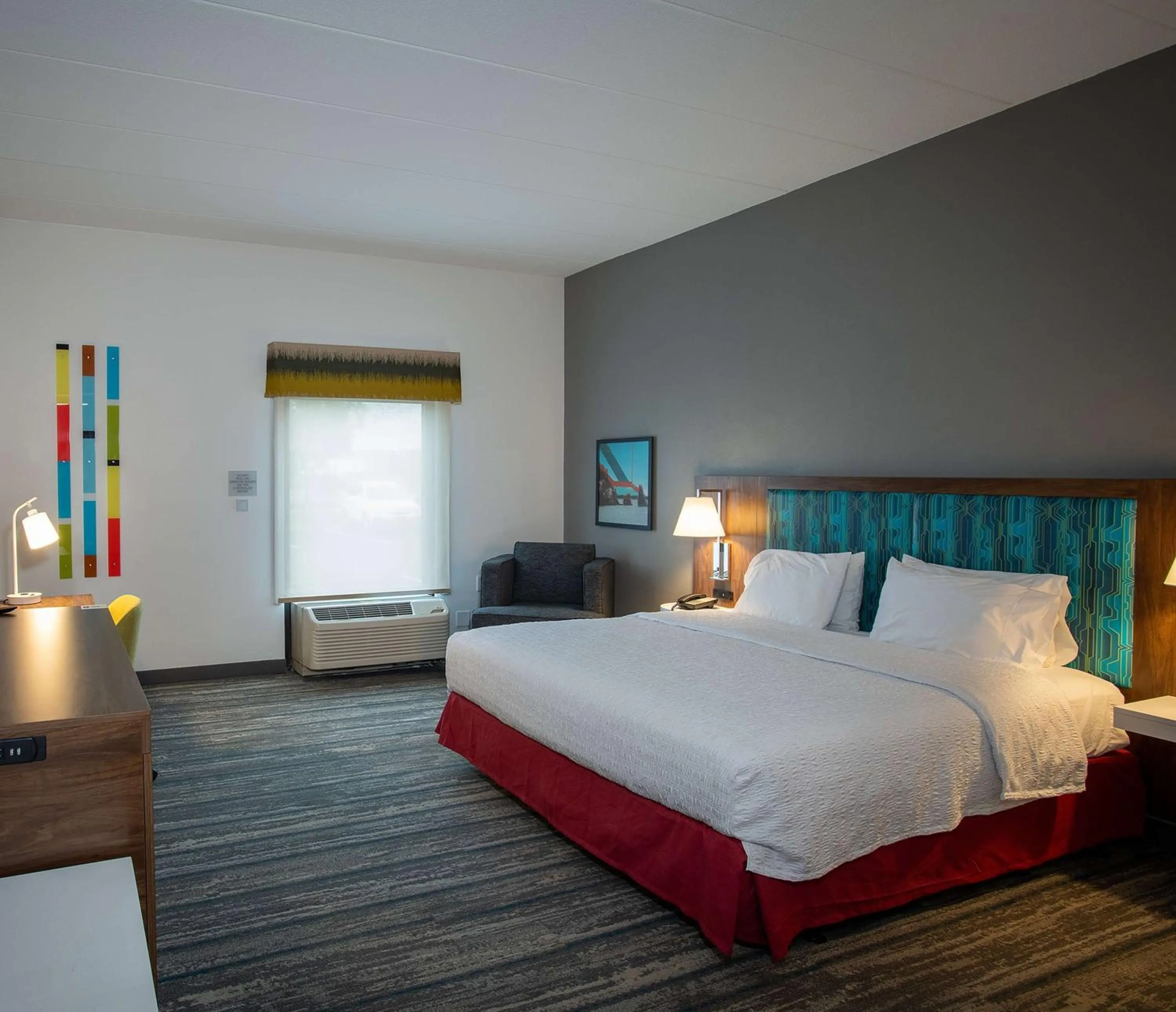 Bed in Hampton Inn Seaford