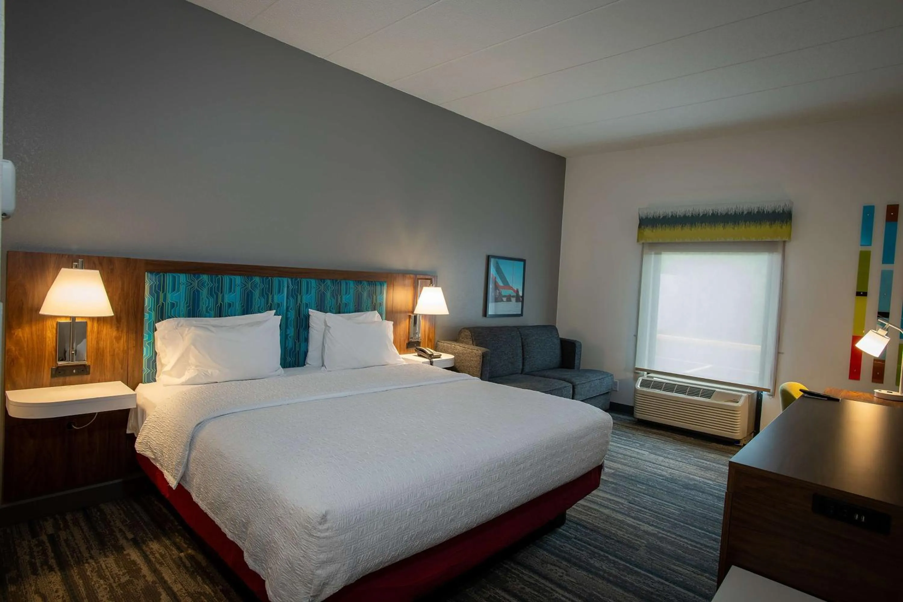 Bed in Hampton Inn Seaford