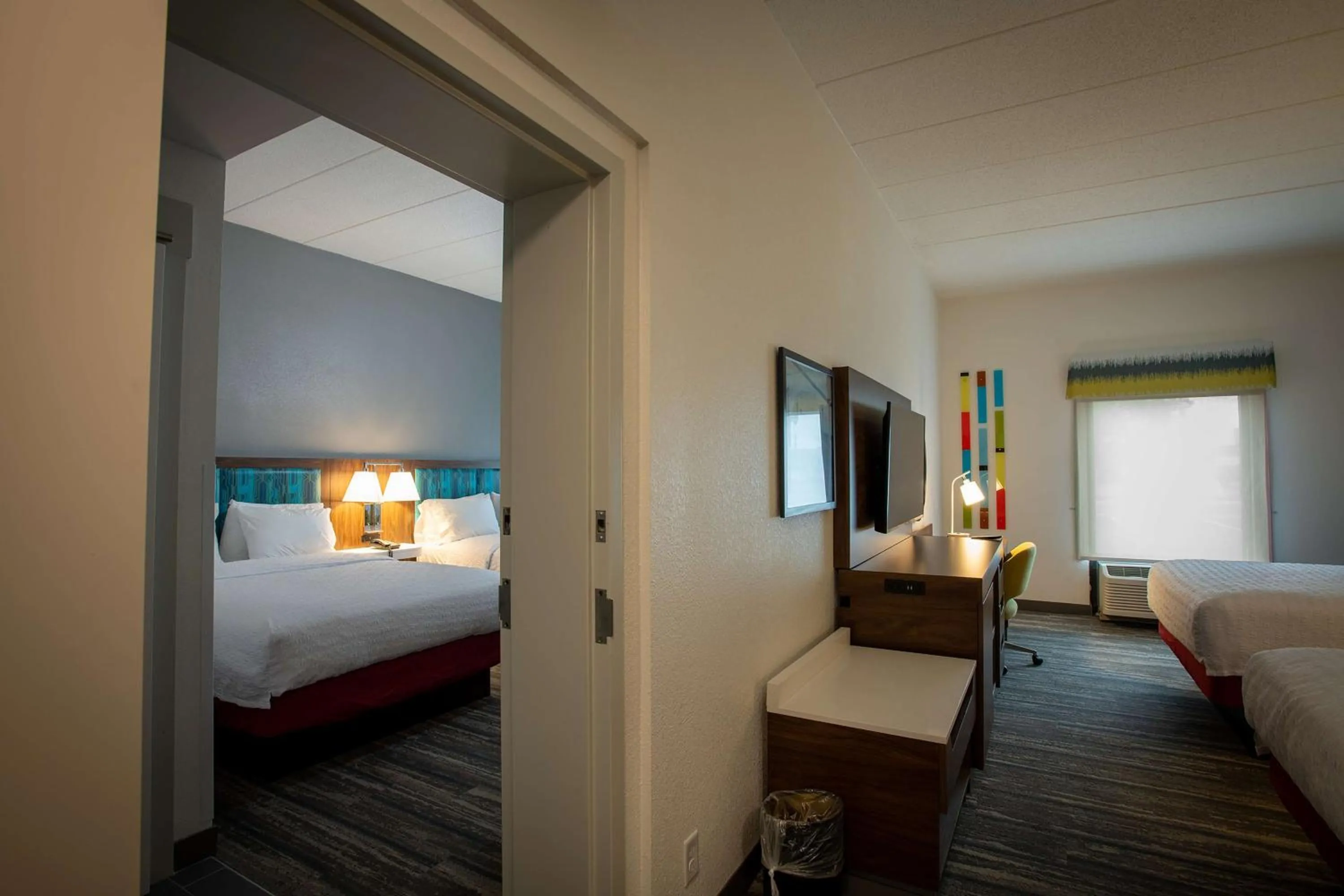 Bed in Hampton Inn Seaford