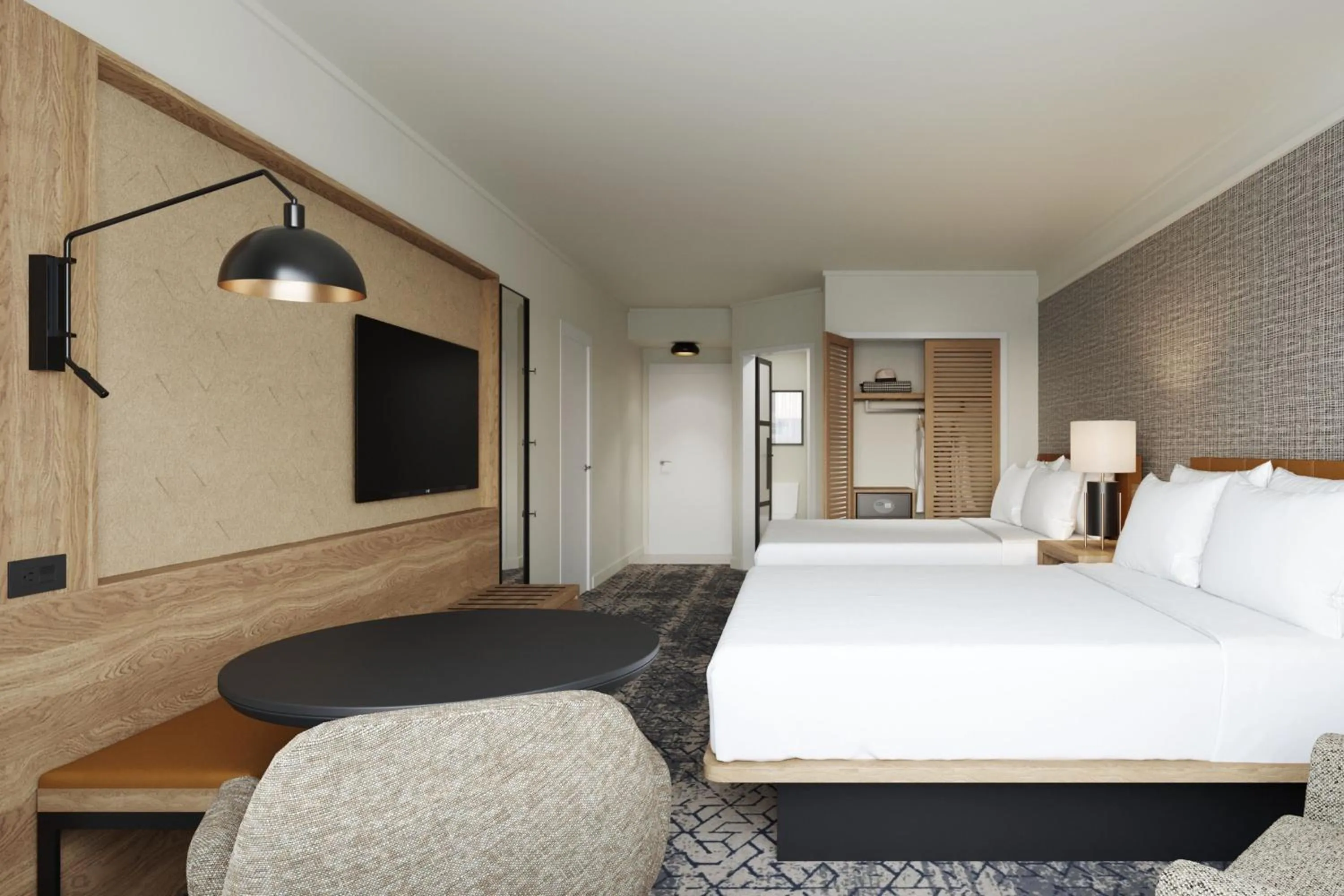 Photo of the whole room, Bed in Sheraton Augusta Hotel