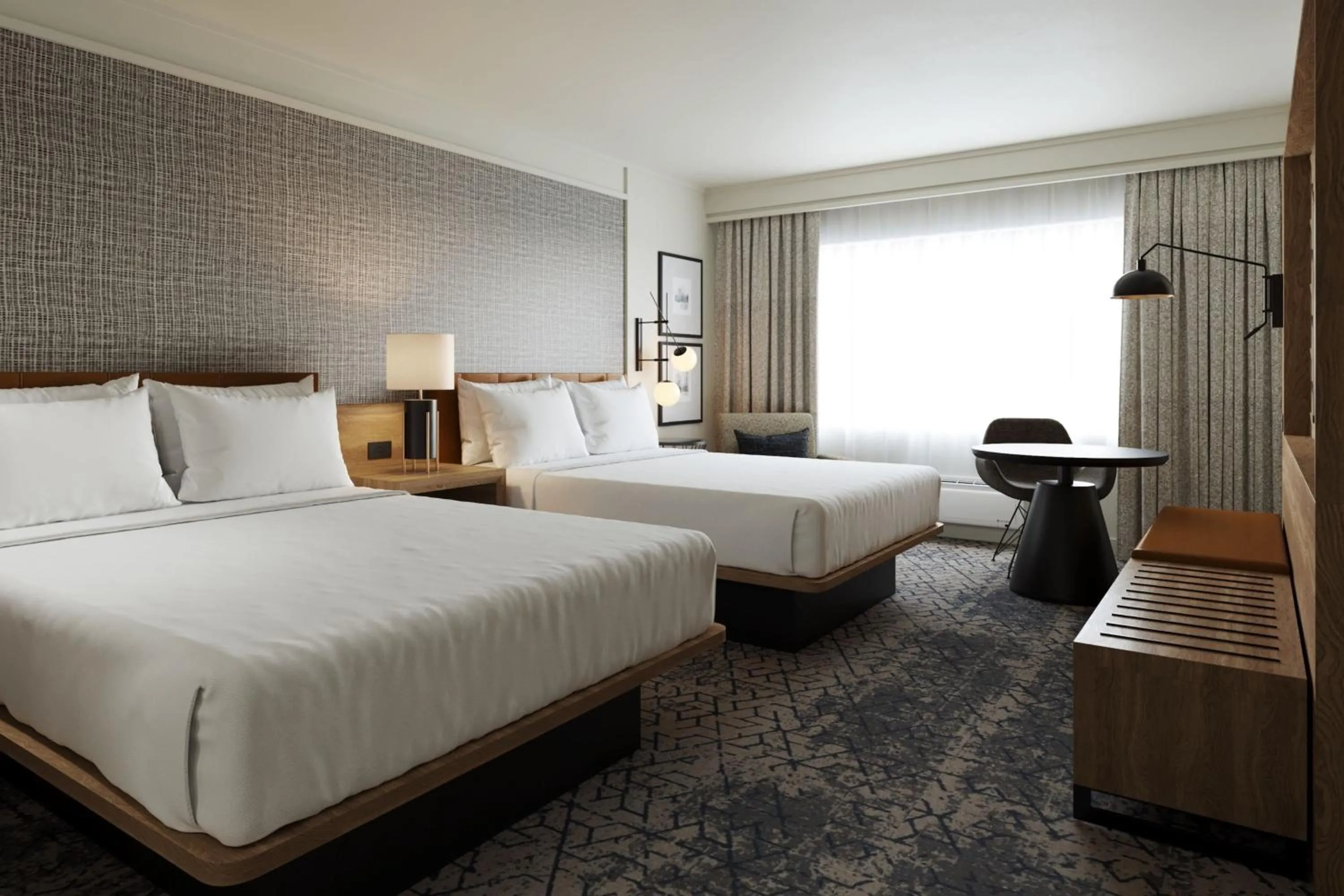 Photo of the whole room, Bed in Sheraton Augusta Hotel