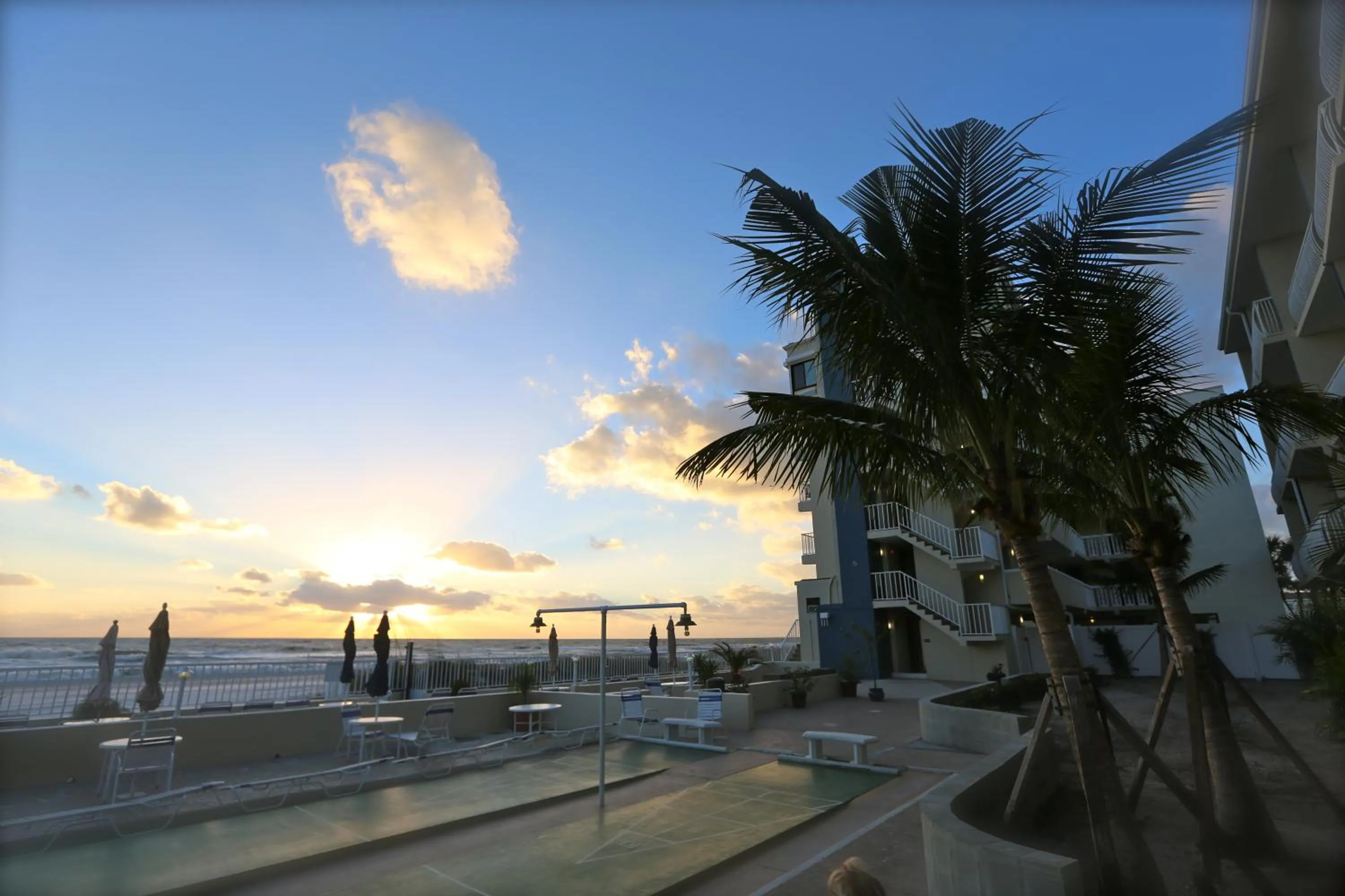 Patio in Shoreline Island Resort - Exclusively Adult