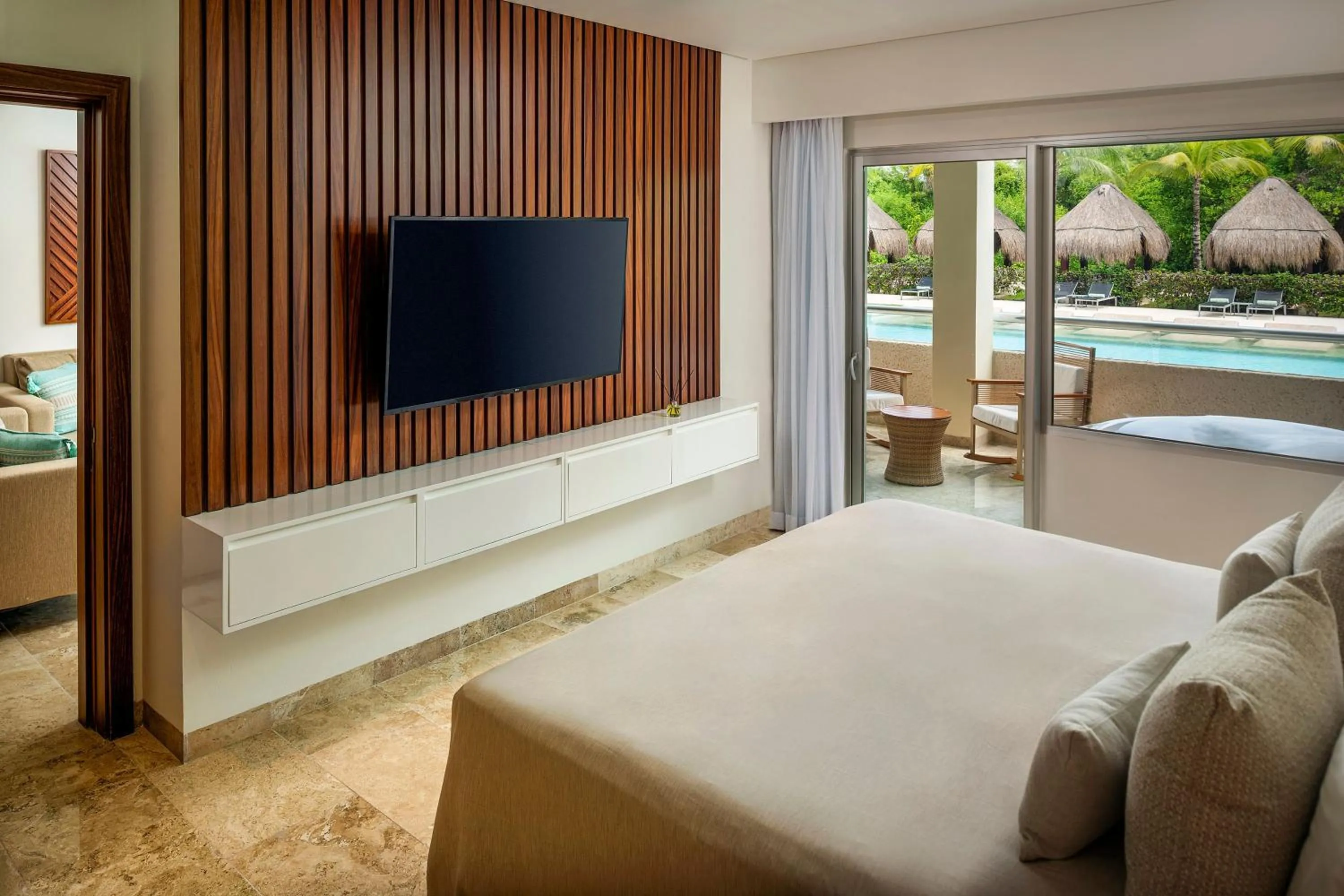 Property building, Bed in Paradisus La Perla - Adults Only - Riviera Maya