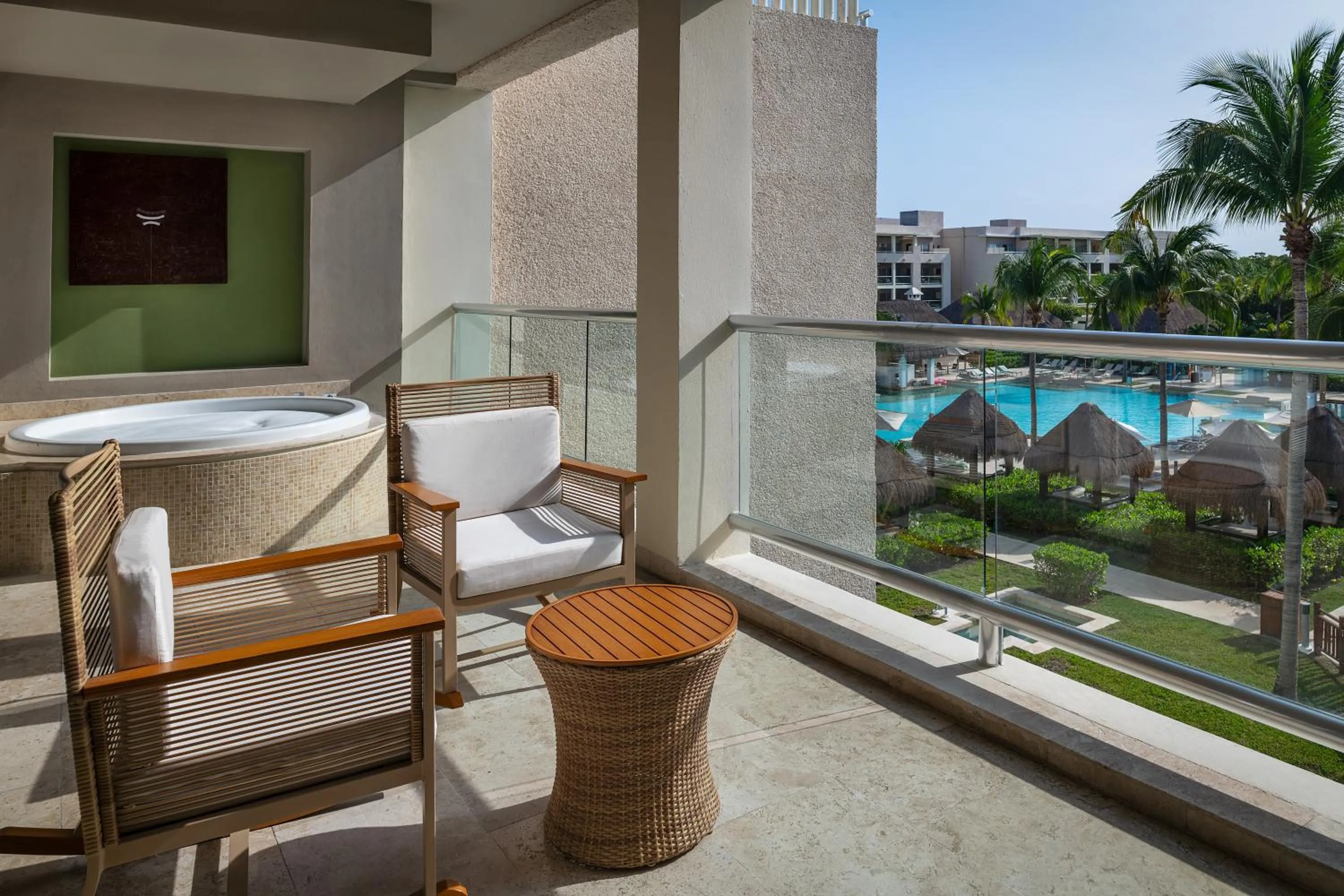 Balcony/Terrace in Paradisus La Perla - Adults Only - Riviera Maya - All Inclusive
