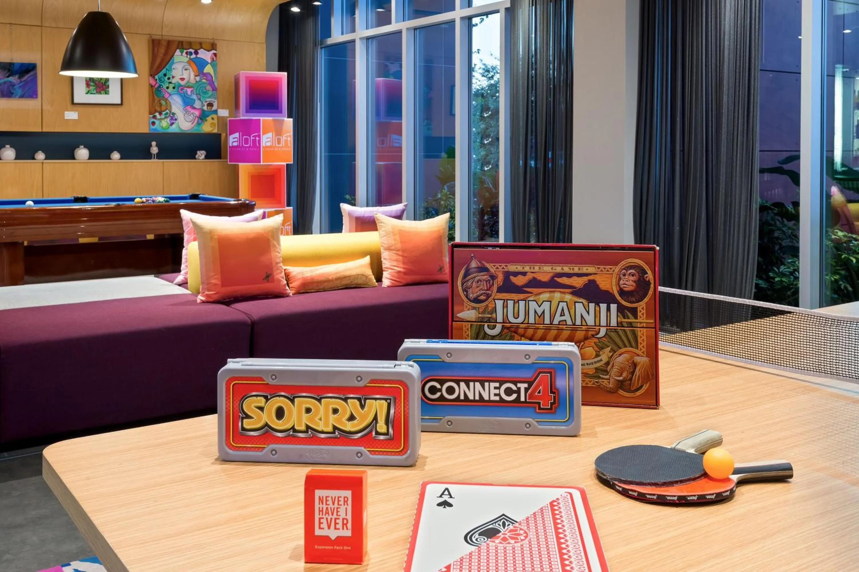 Lobby or reception in Aloft Jacksonville Airport