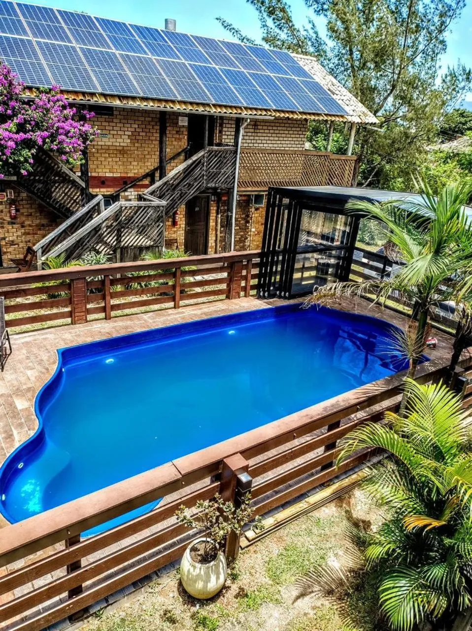 Swimming pool in Hotel Praia Do Rosa