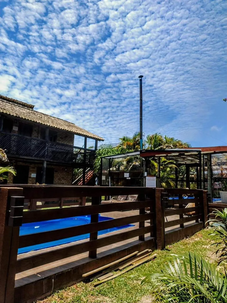 Swimming pool in Hotel Praia Do Rosa