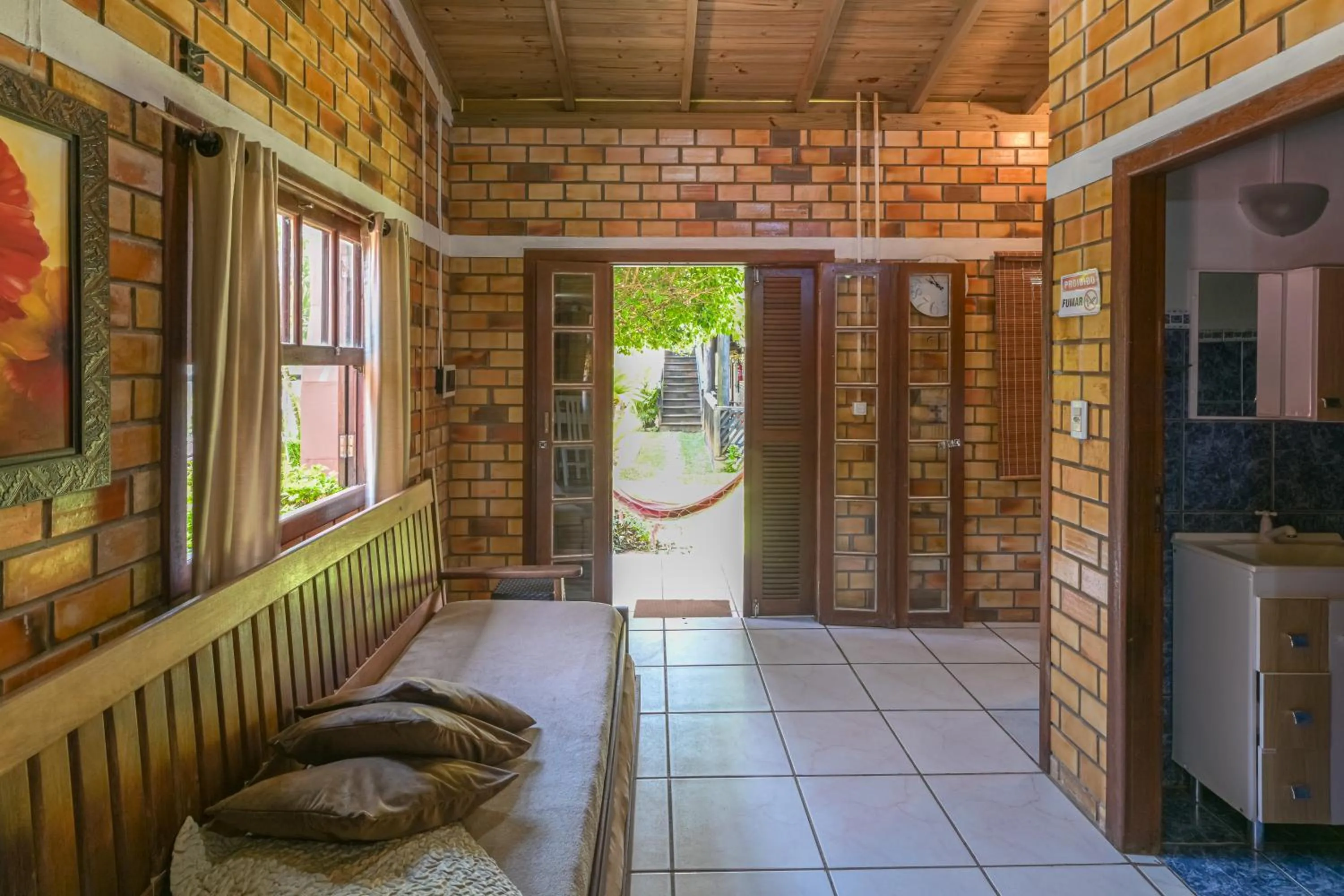 Living room in Hotel Praia Do Rosa