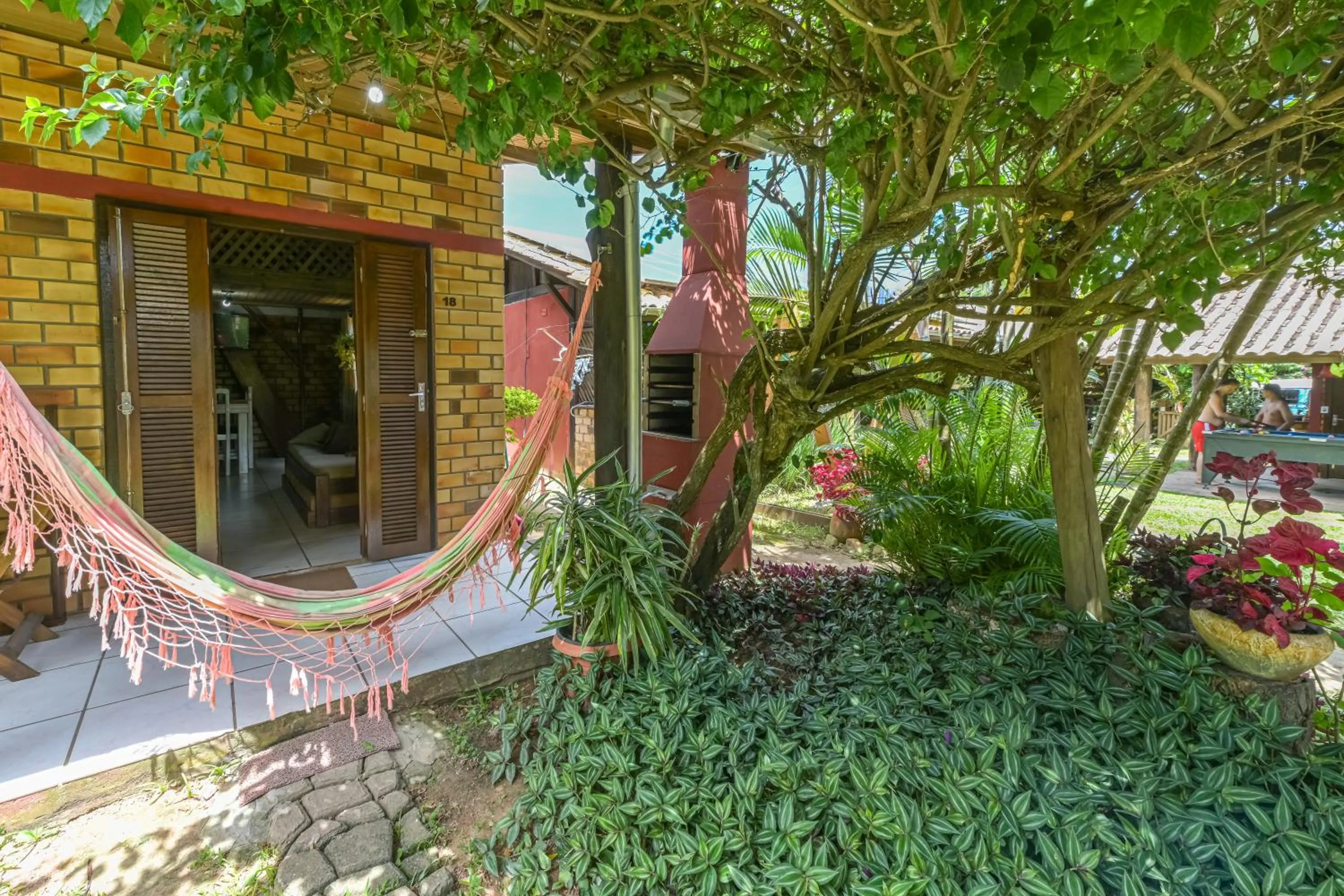 Garden in Hotel Praia Do Rosa