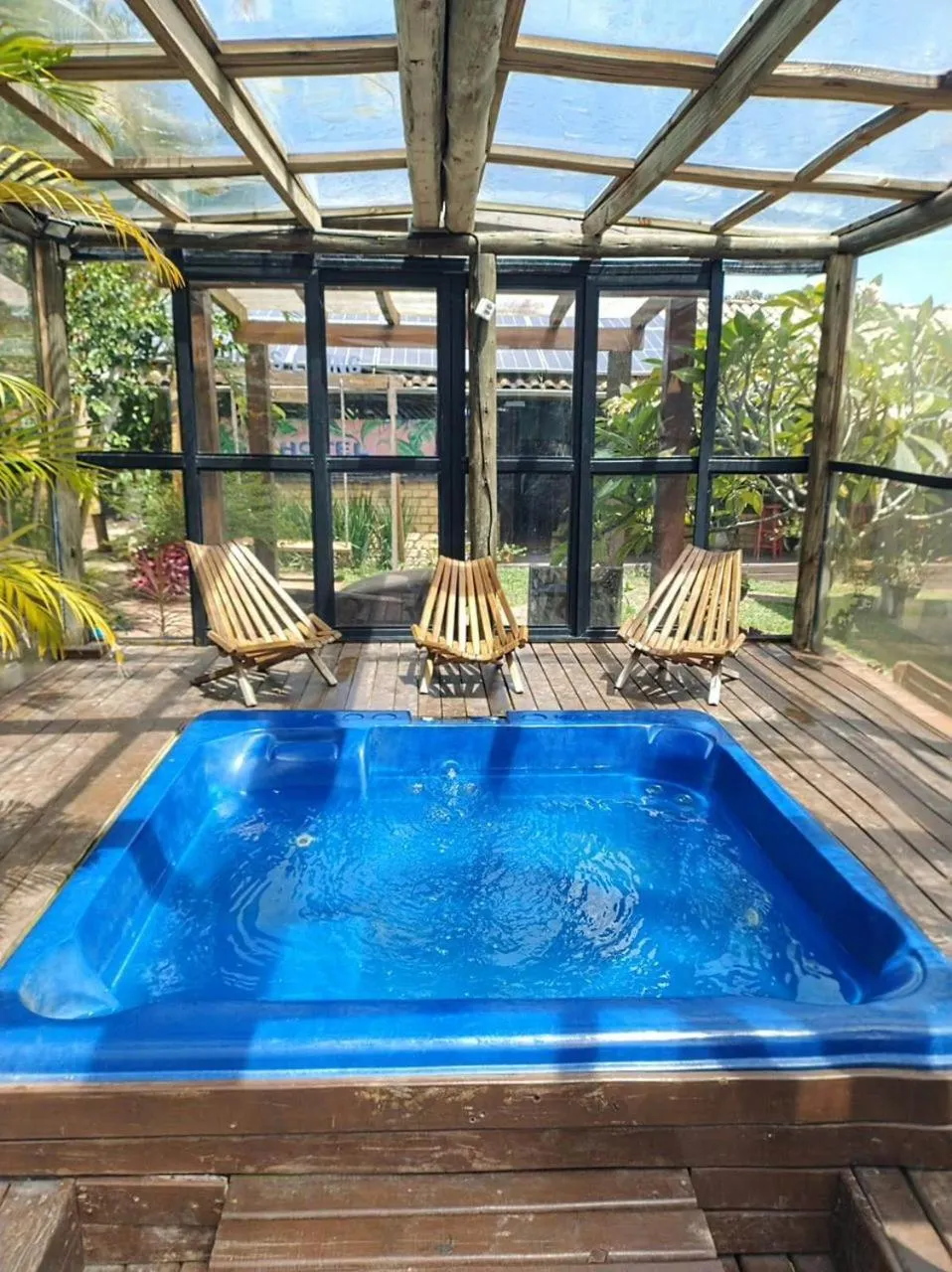Hot Tub in Hotel Praia Do Rosa