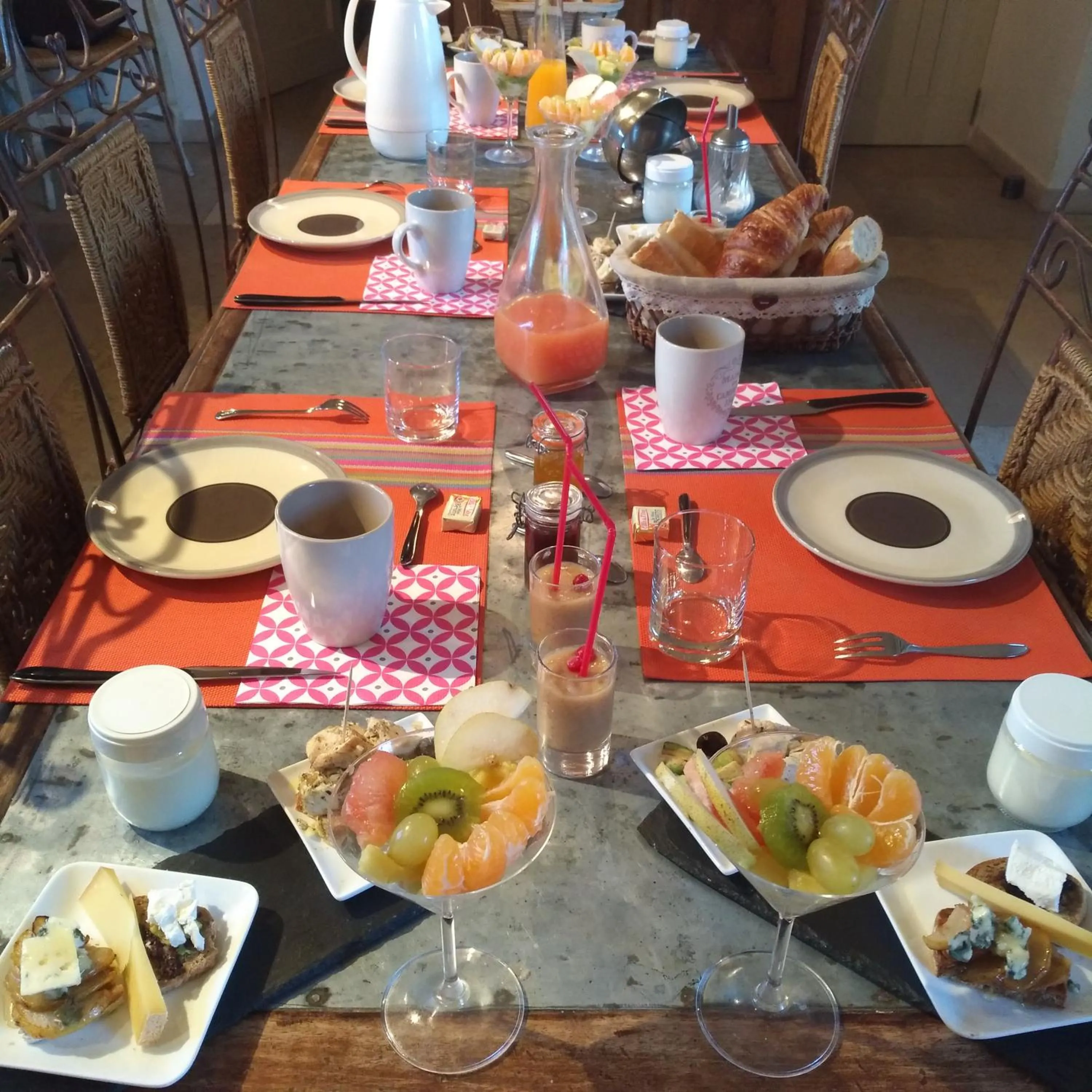 Breakfast in Chambre d'hôtes du Mas de Longuefeuille