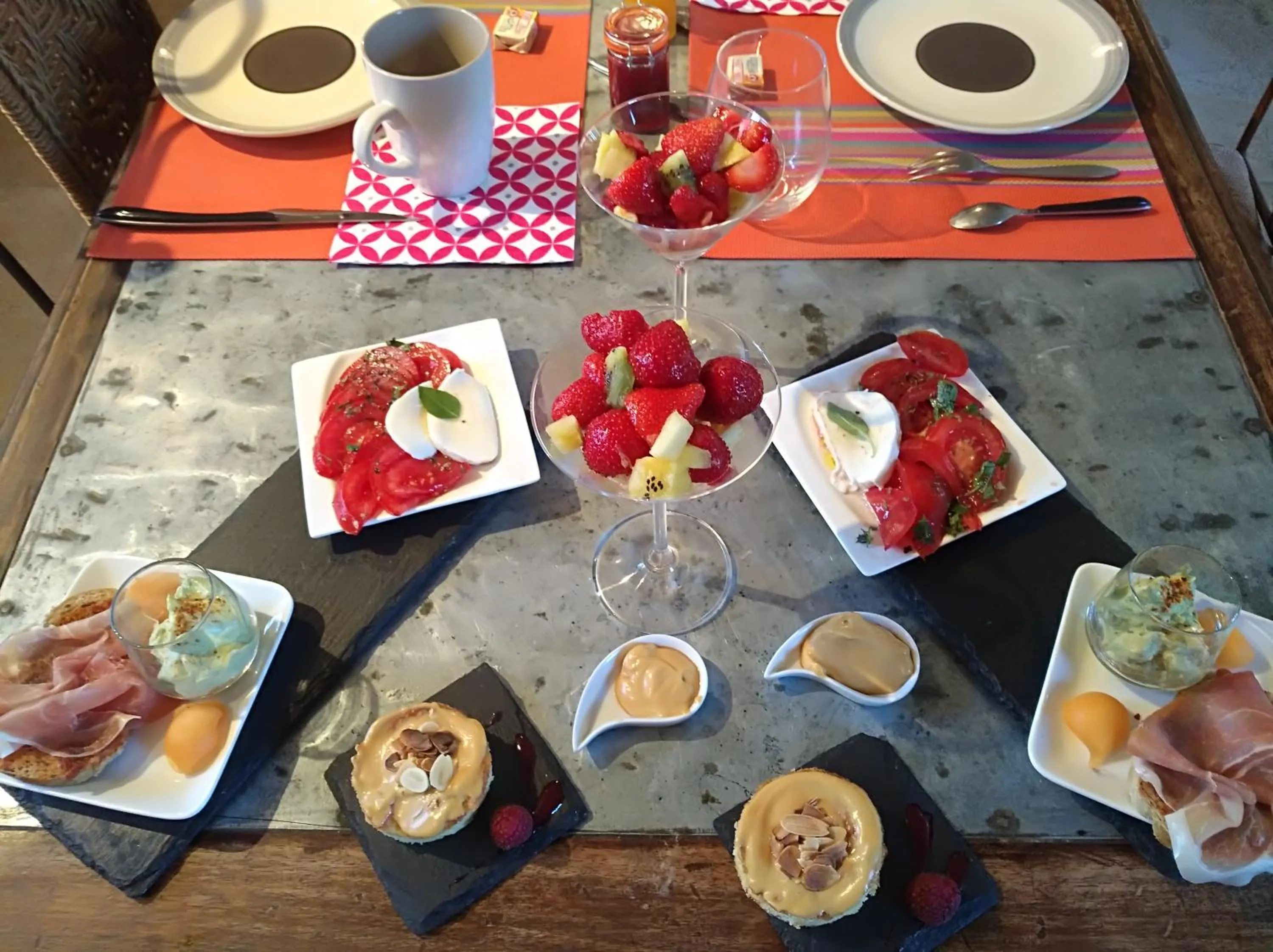 Breakfast in Chambre d'hôtes du Mas de Longuefeuille