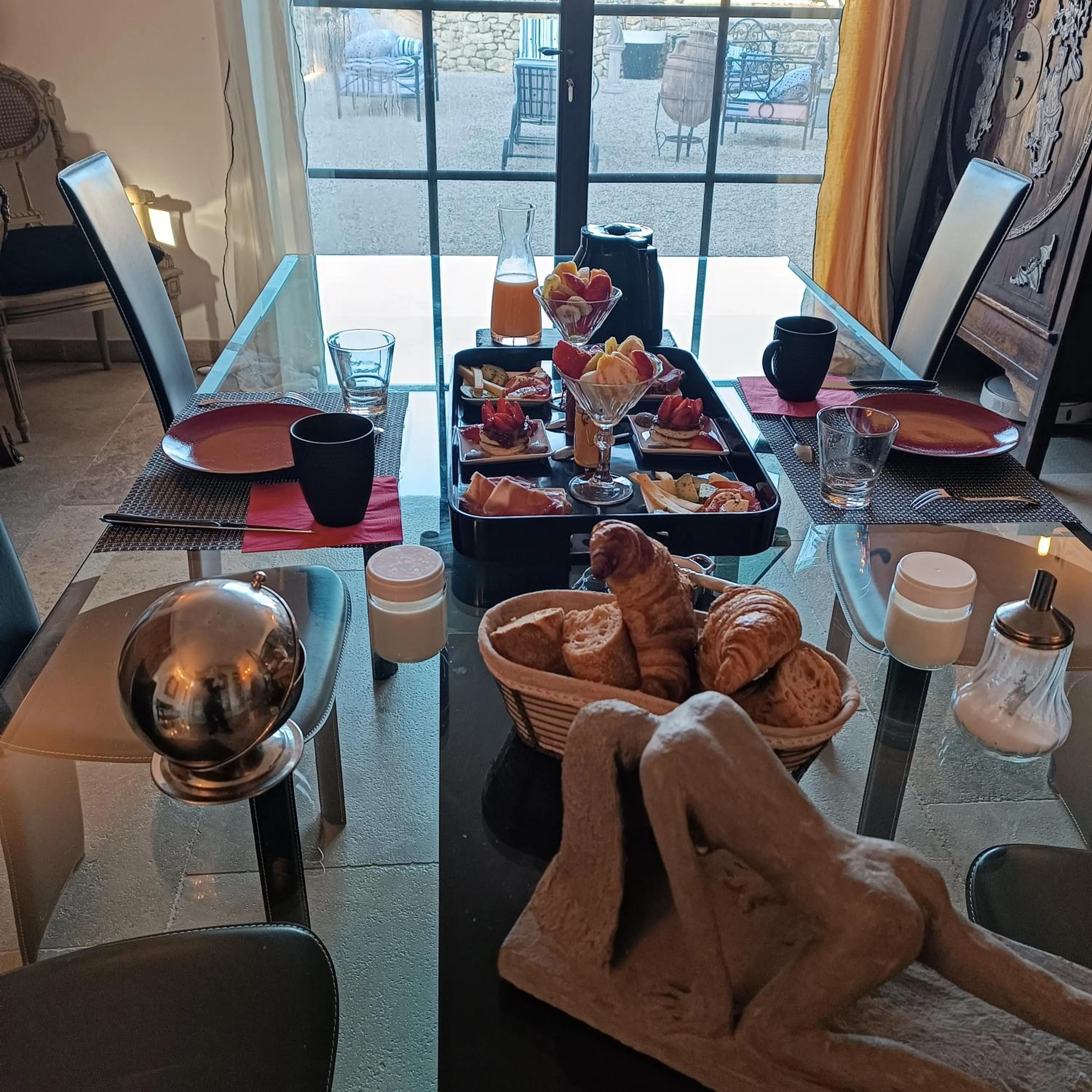 Breakfast in Chambre d'hôtes du Mas de Longuefeuille
