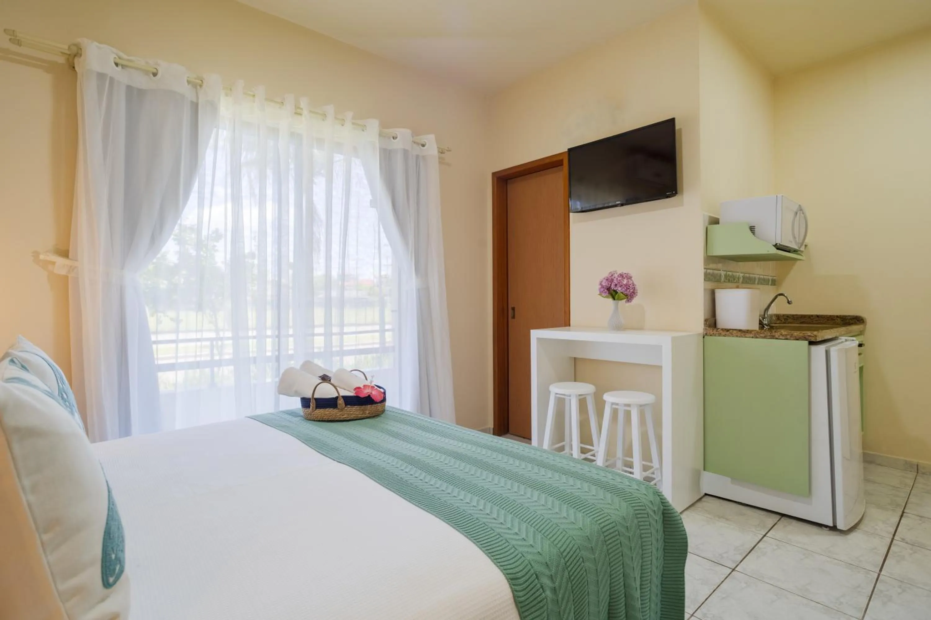 Bed in Pousada Barra Mar