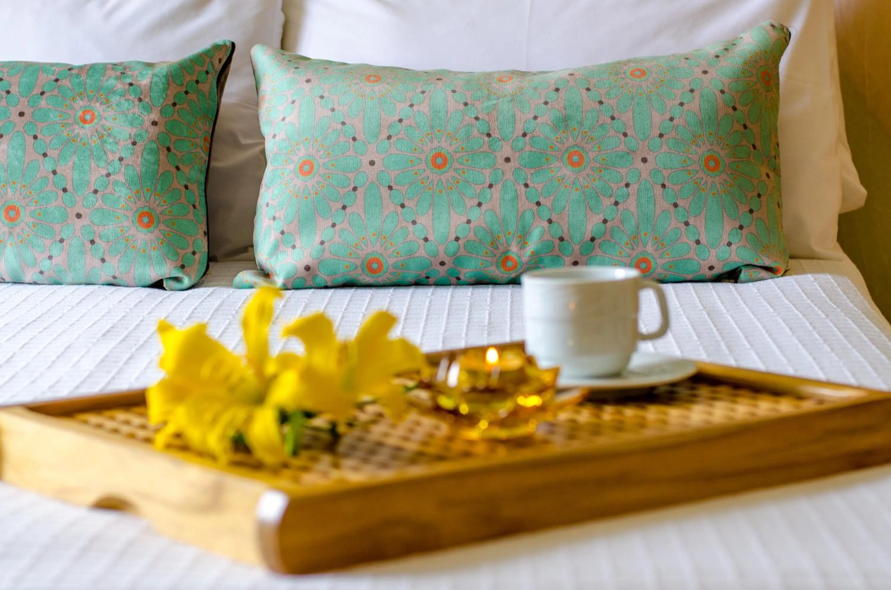 Decorative detail, Bed in Pousada Barra Mar