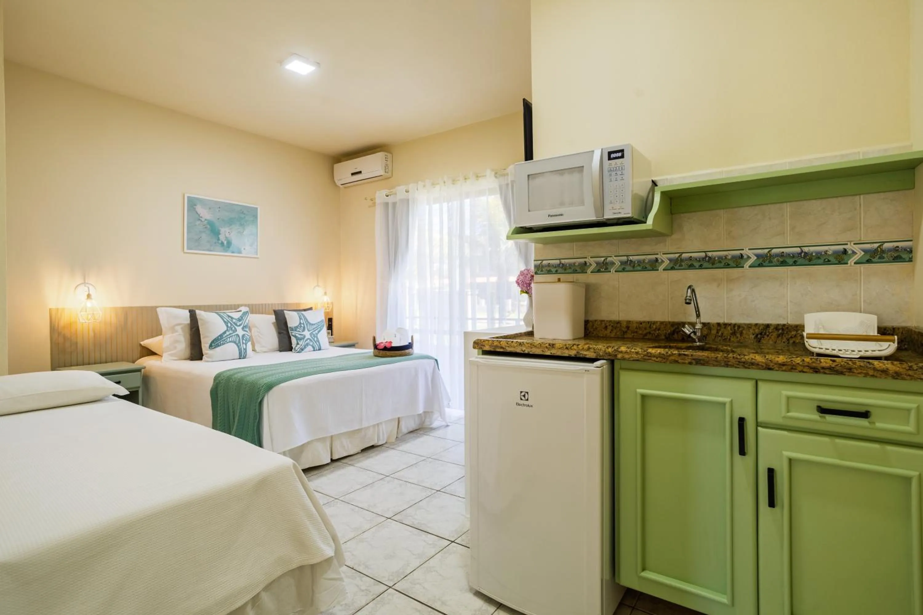 Bed in Pousada Barra Mar