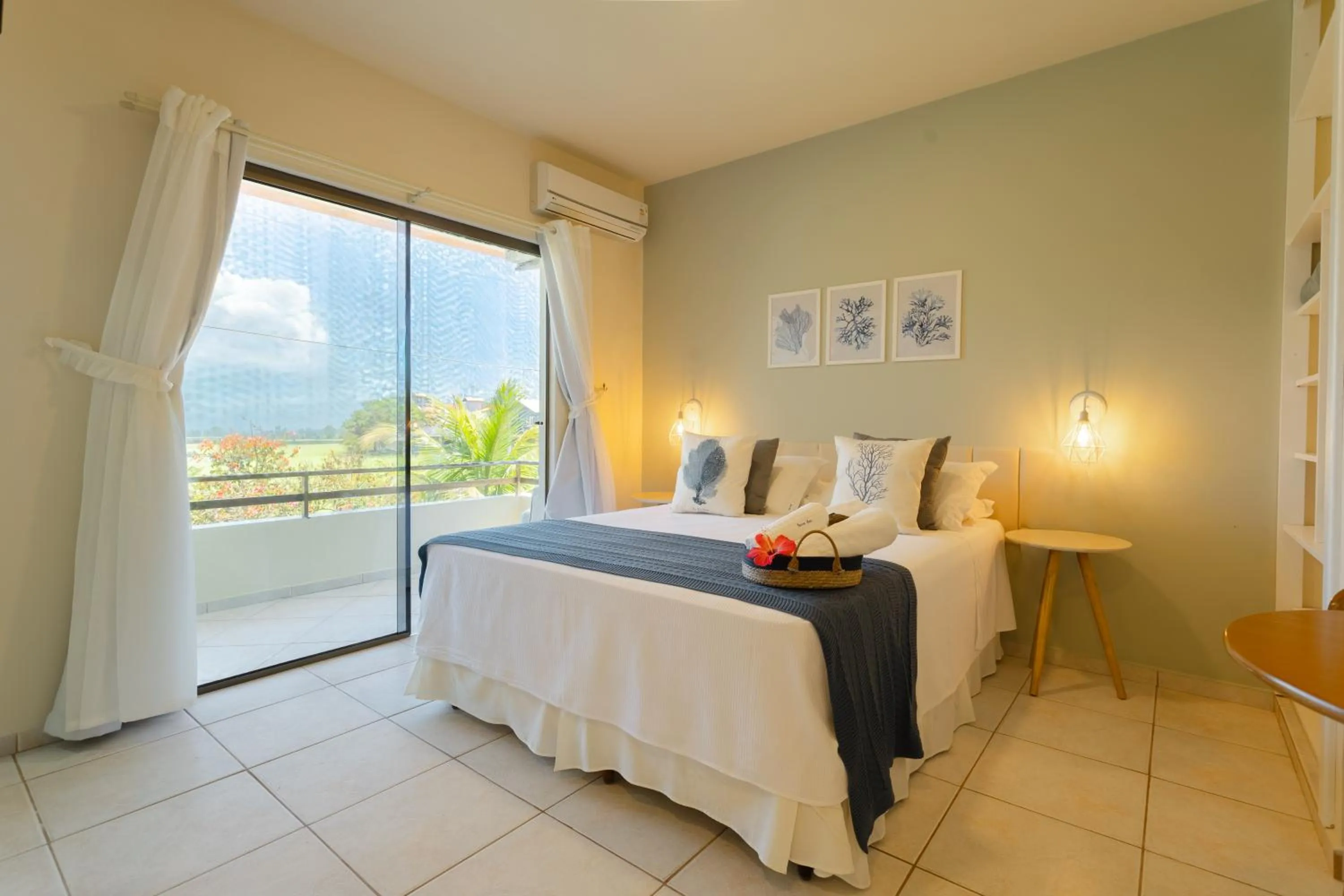 Bed in Pousada Barra Mar