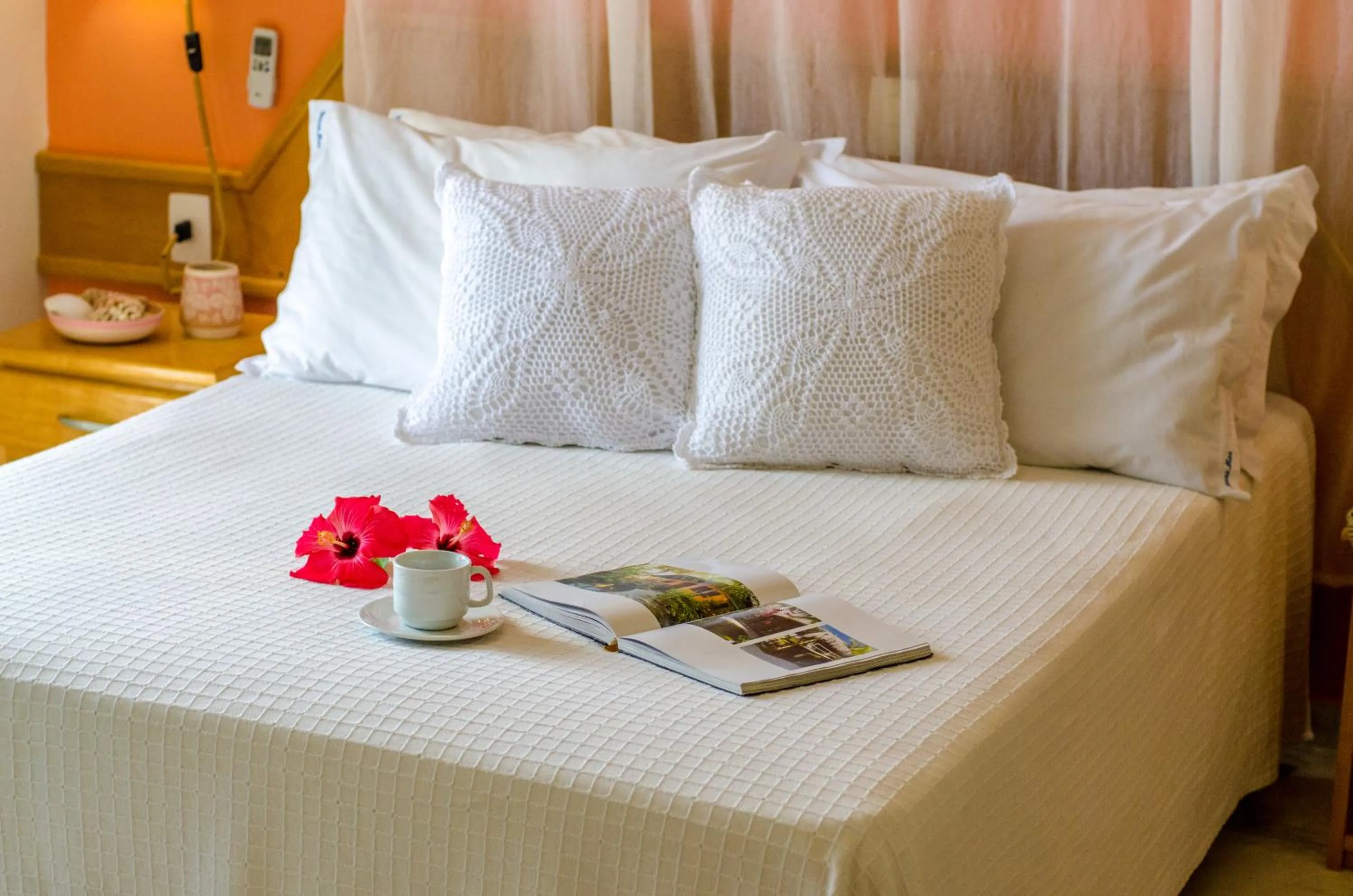 Bed in Pousada Barra Mar