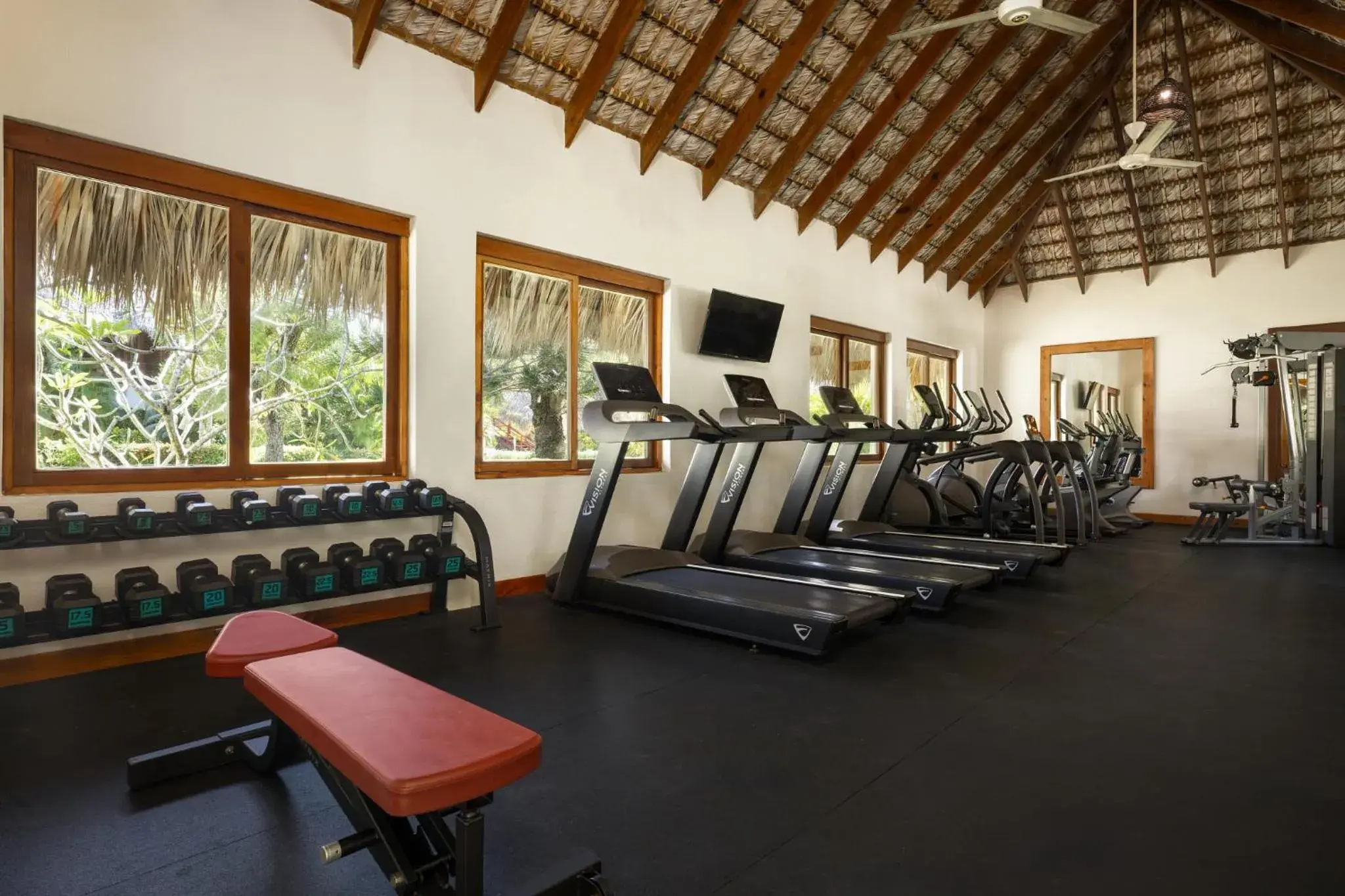 Fitness centre/facilities in Zoetry Agua Punta Cana - All Inclusive Fitness centre/facilities in Zoetry Agua Punta Cana - All Inclusive