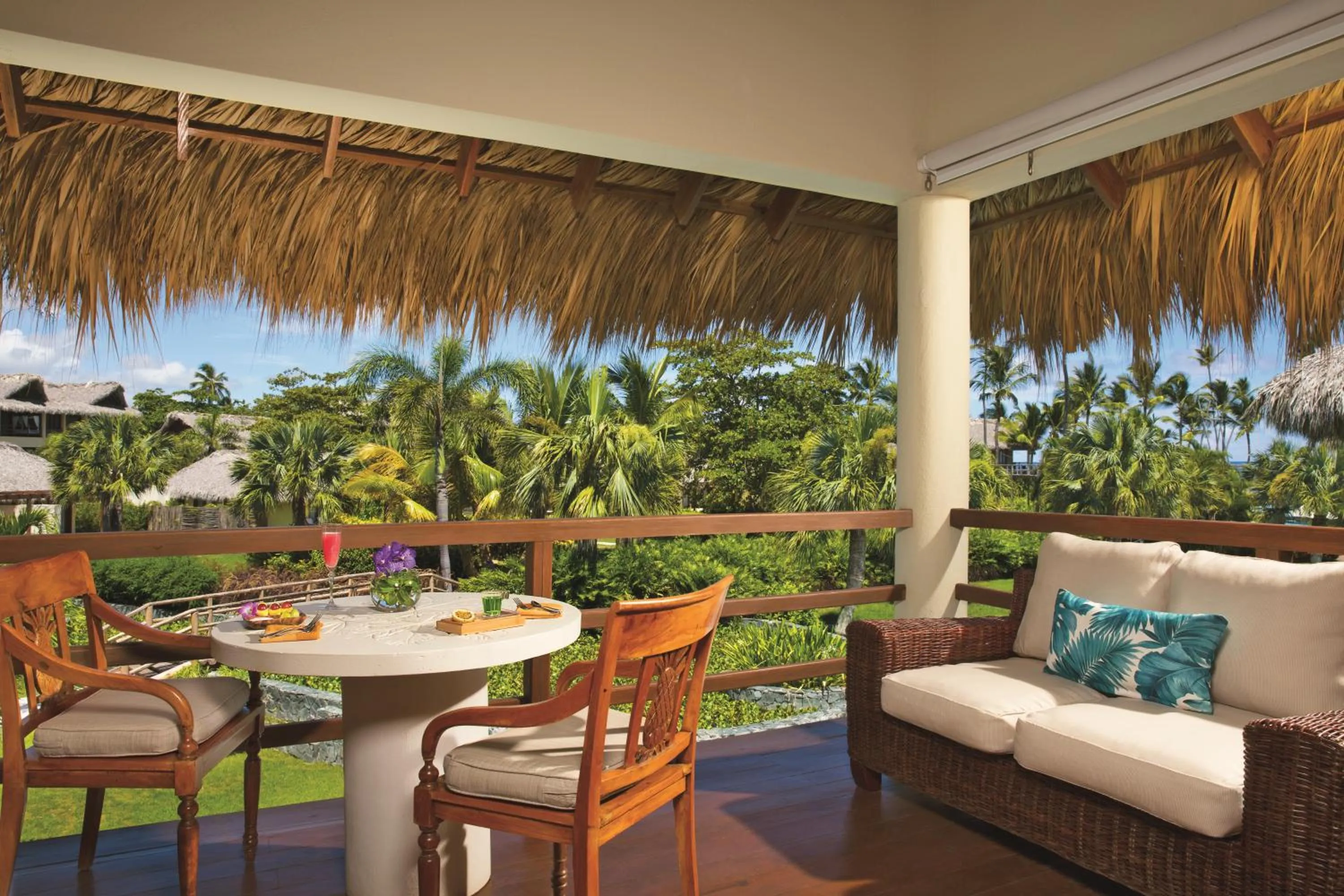 Balcony/Terrace in Zoetry Agua Punta Cana - All Inclusive