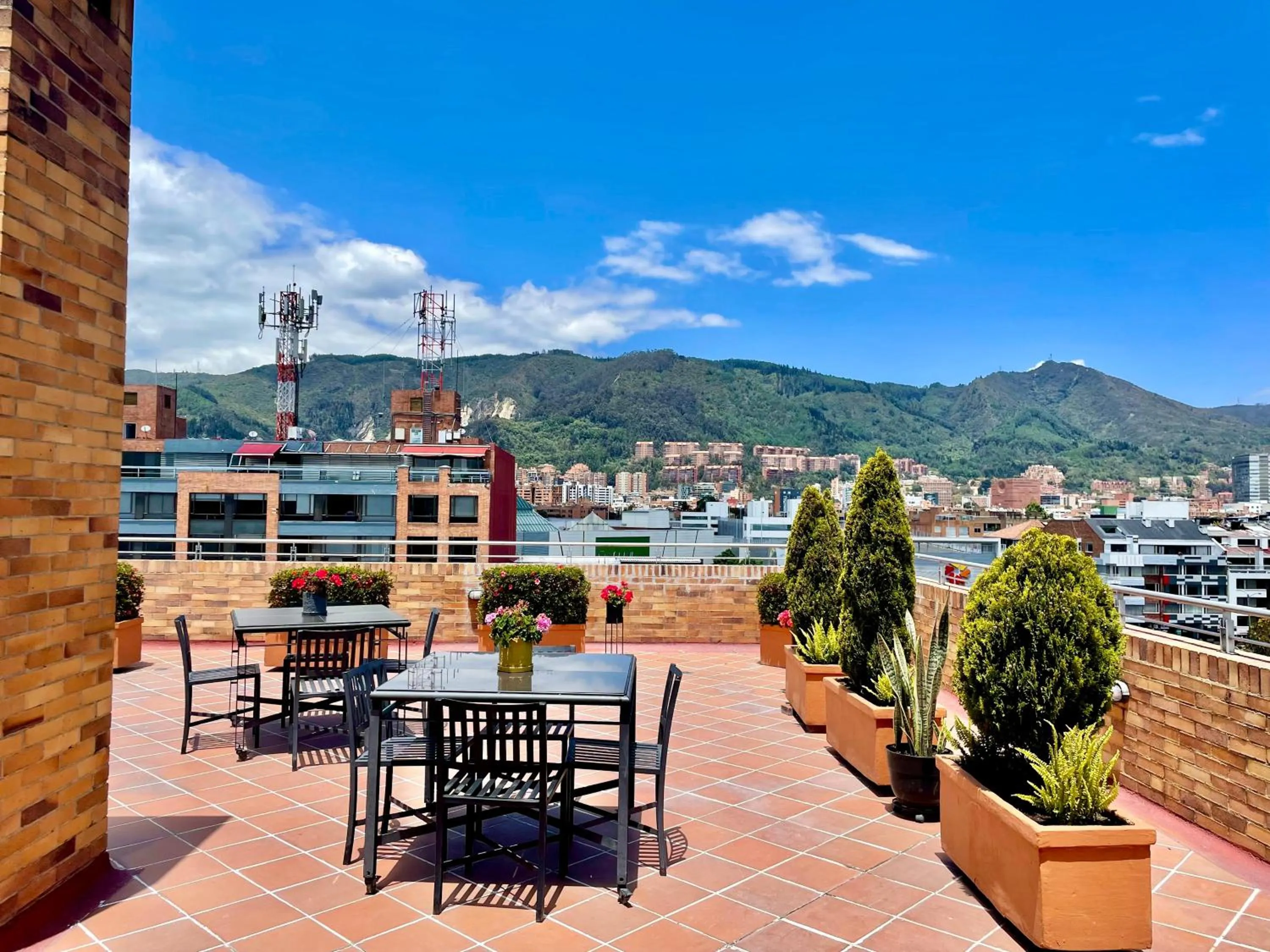 Balcony/Terrace in 122 Plaza Apartahotel