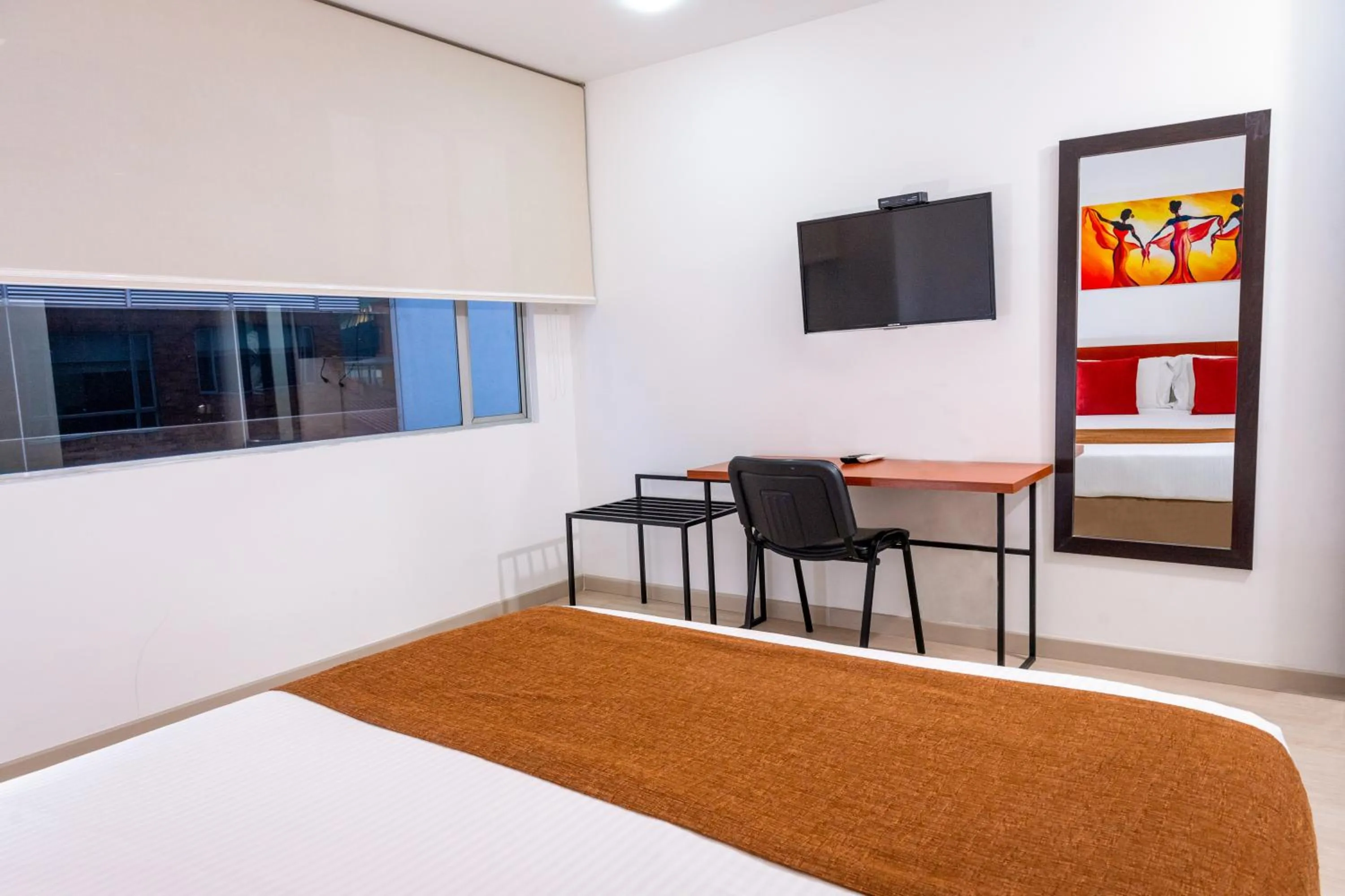 Bedroom, Bed in 122 Plaza Apartahotel