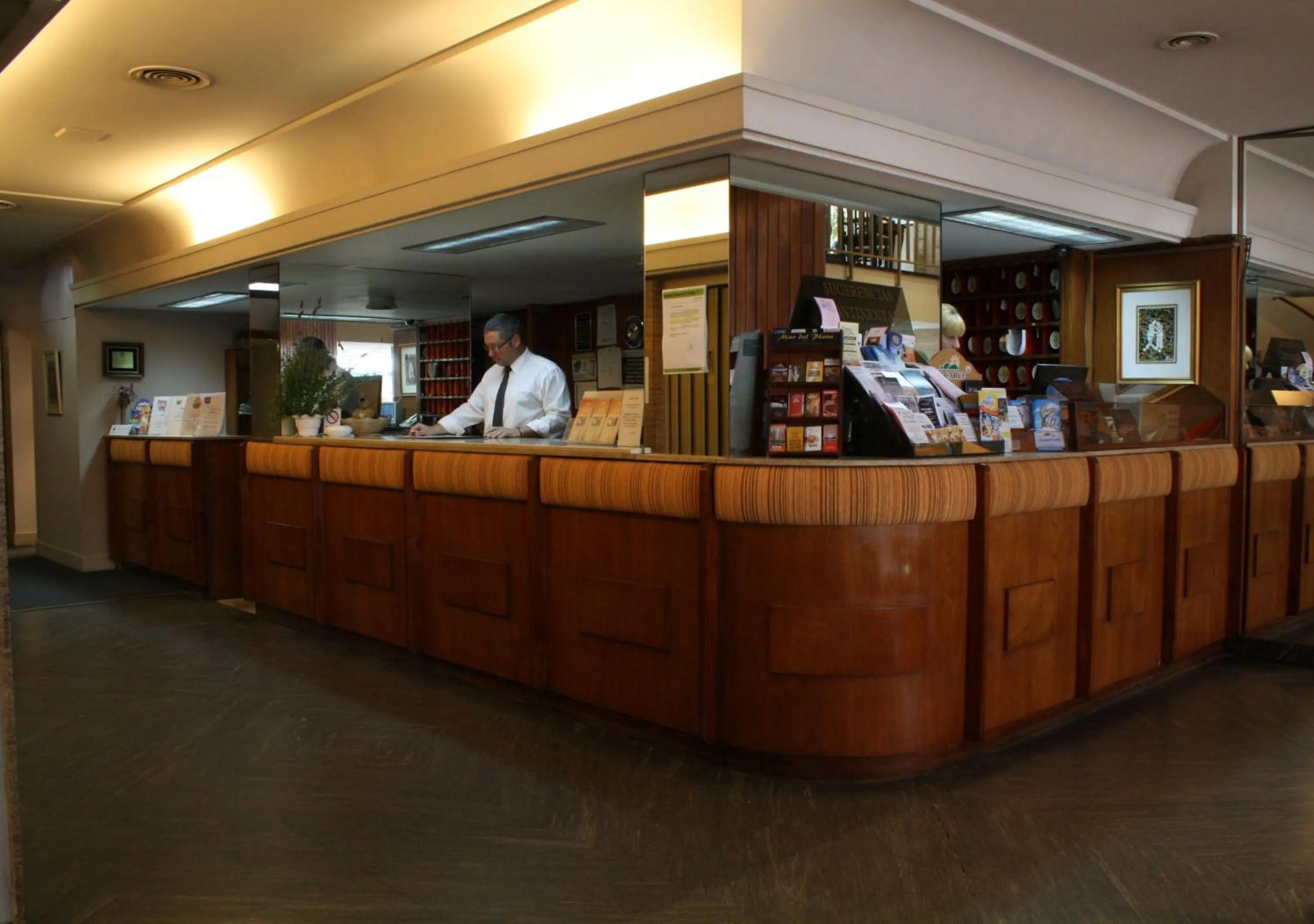 Lobby or reception in Gran Hotel Continental