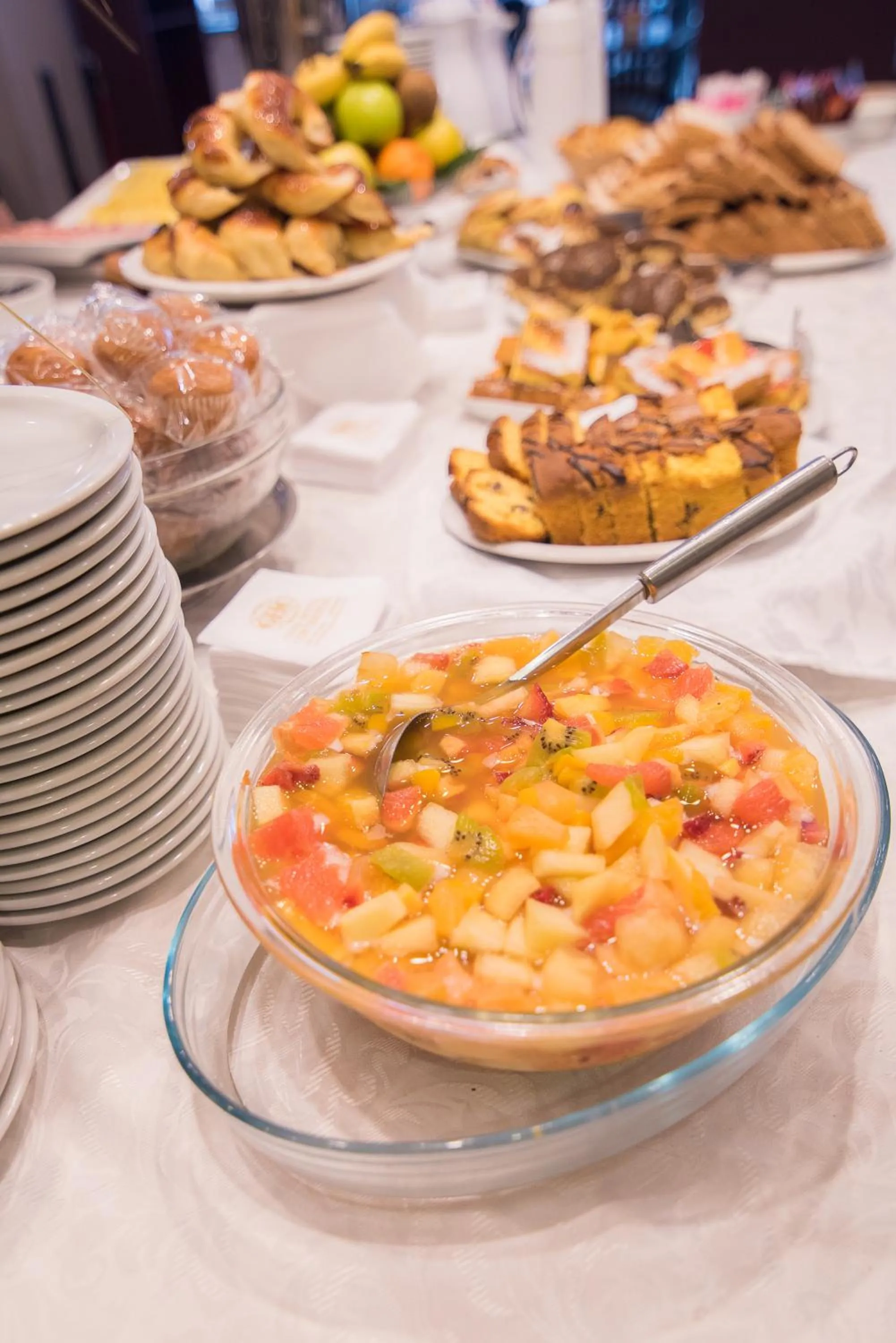 Buffet breakfast in Gran Hotel Continental