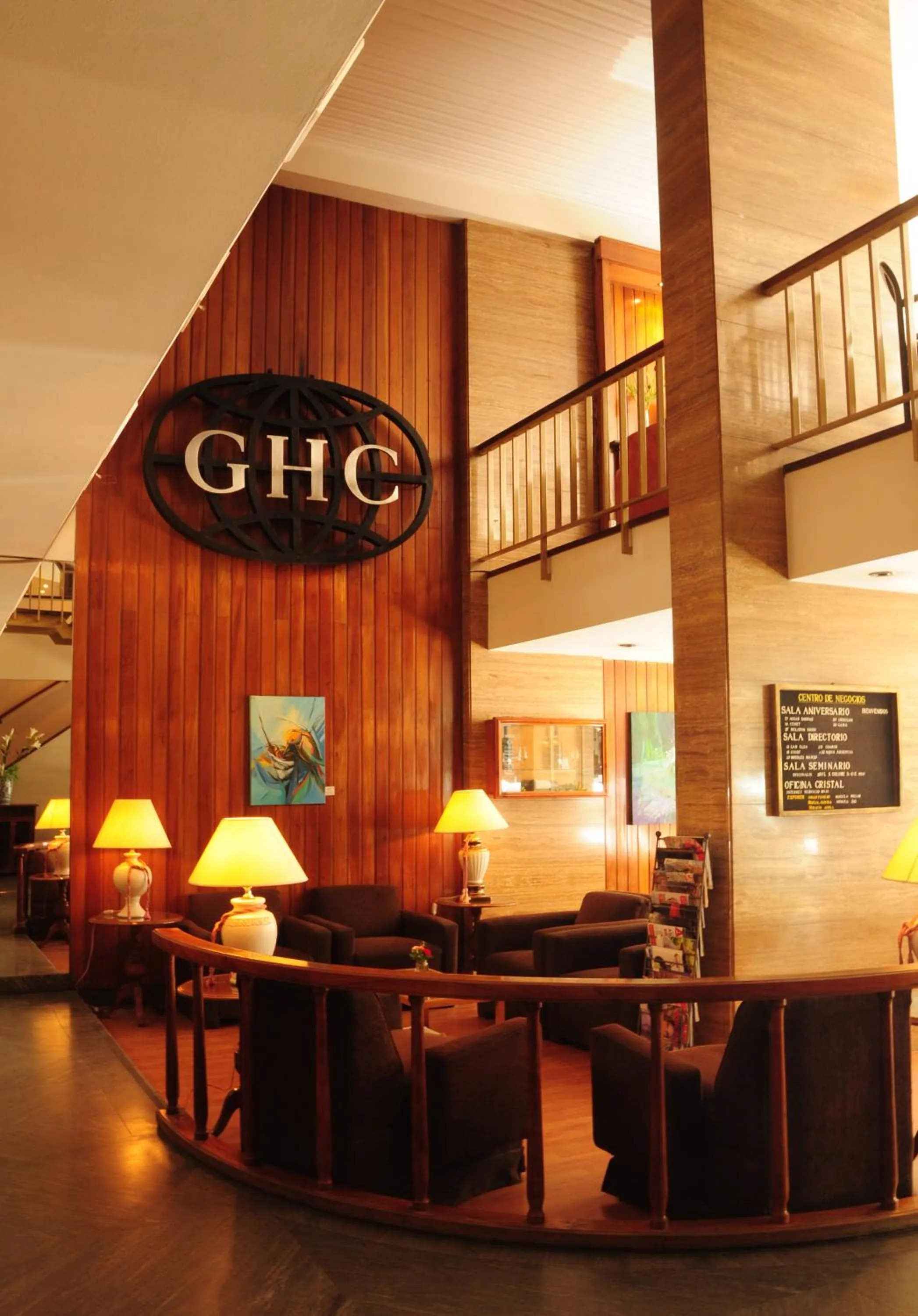 Lobby or reception in Gran Hotel Continental