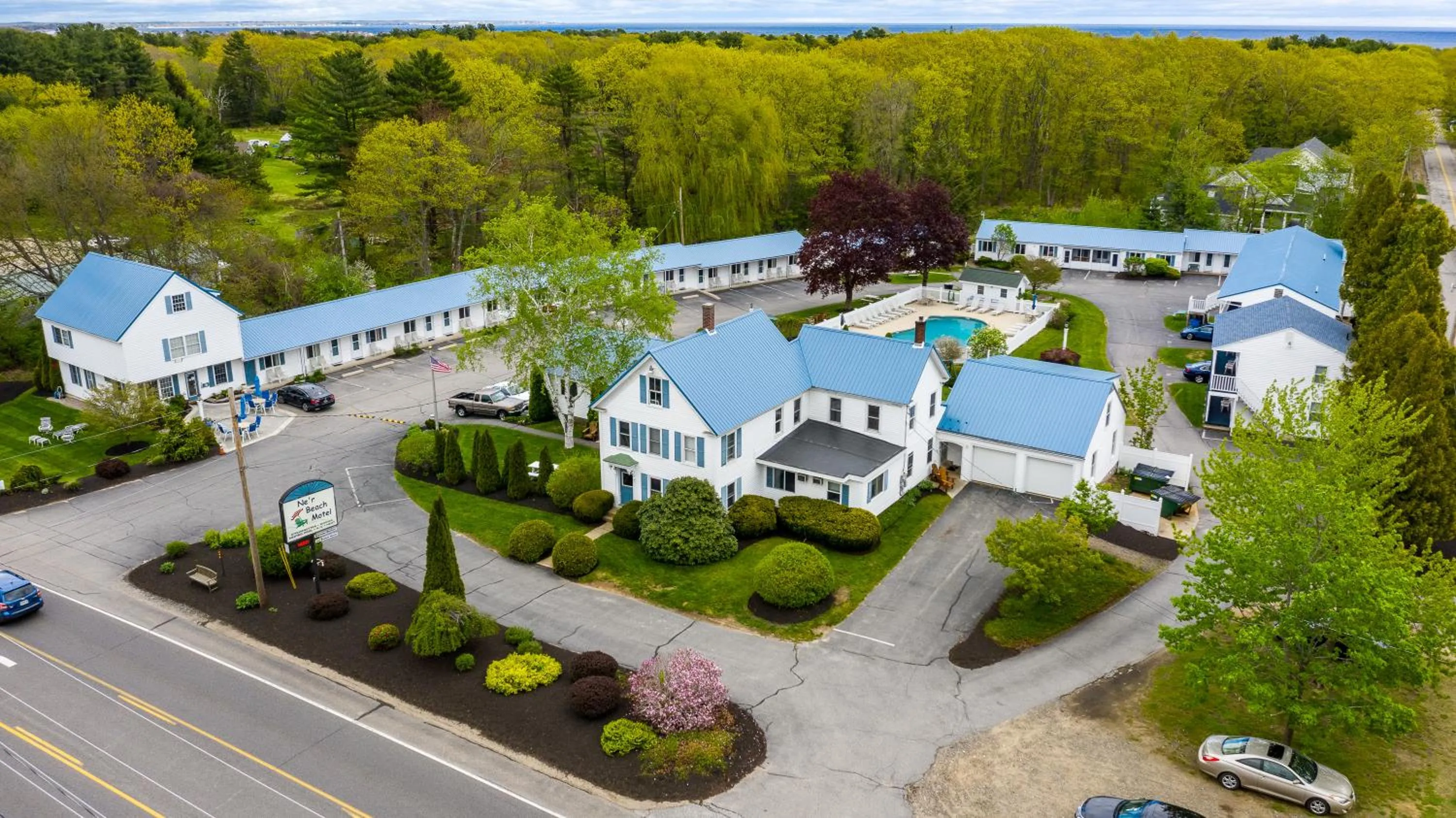 Bird's eye view in Ne'r Beach Motel