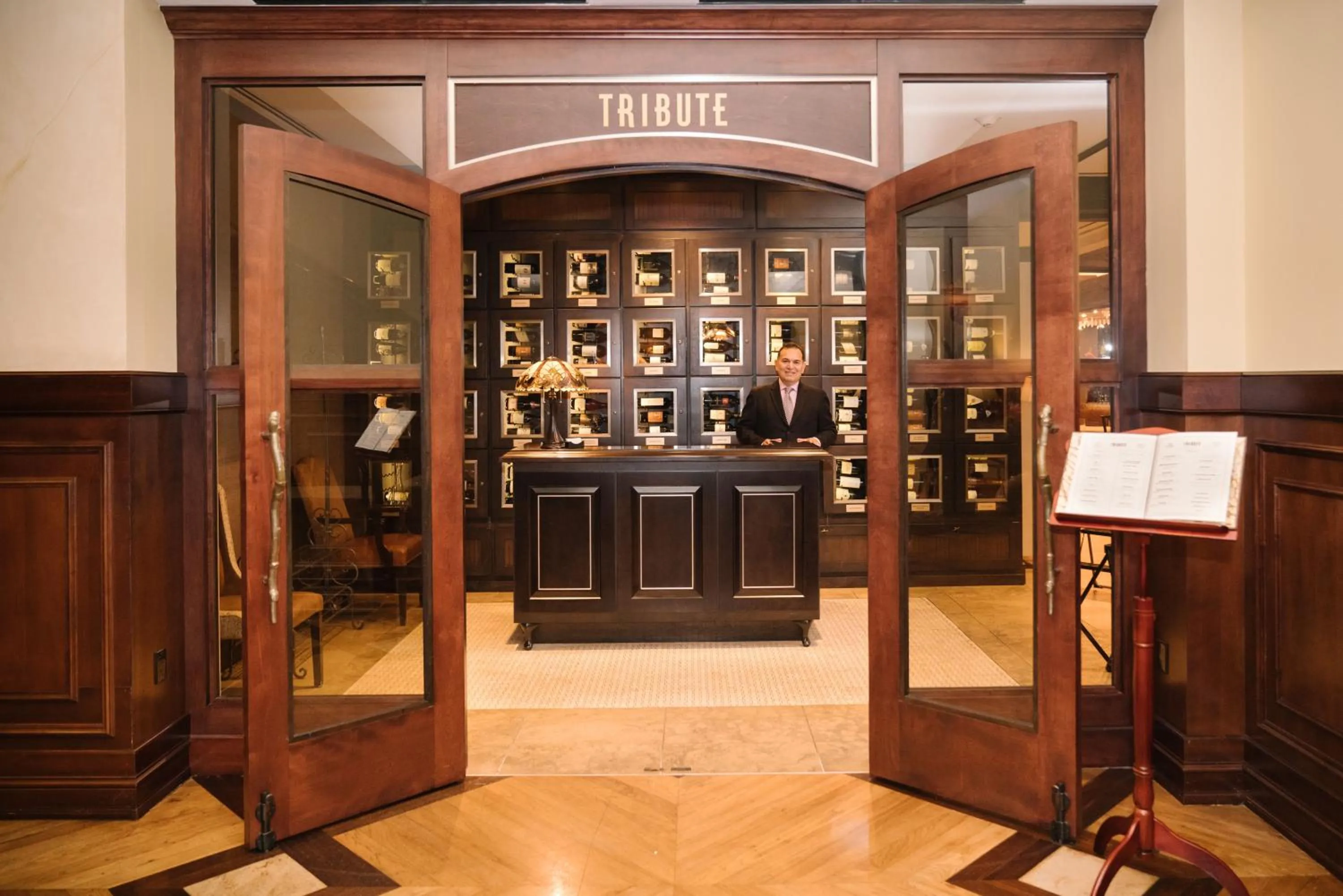 Restaurant/places to eat in The Houstonian Hotel, Club & Spa