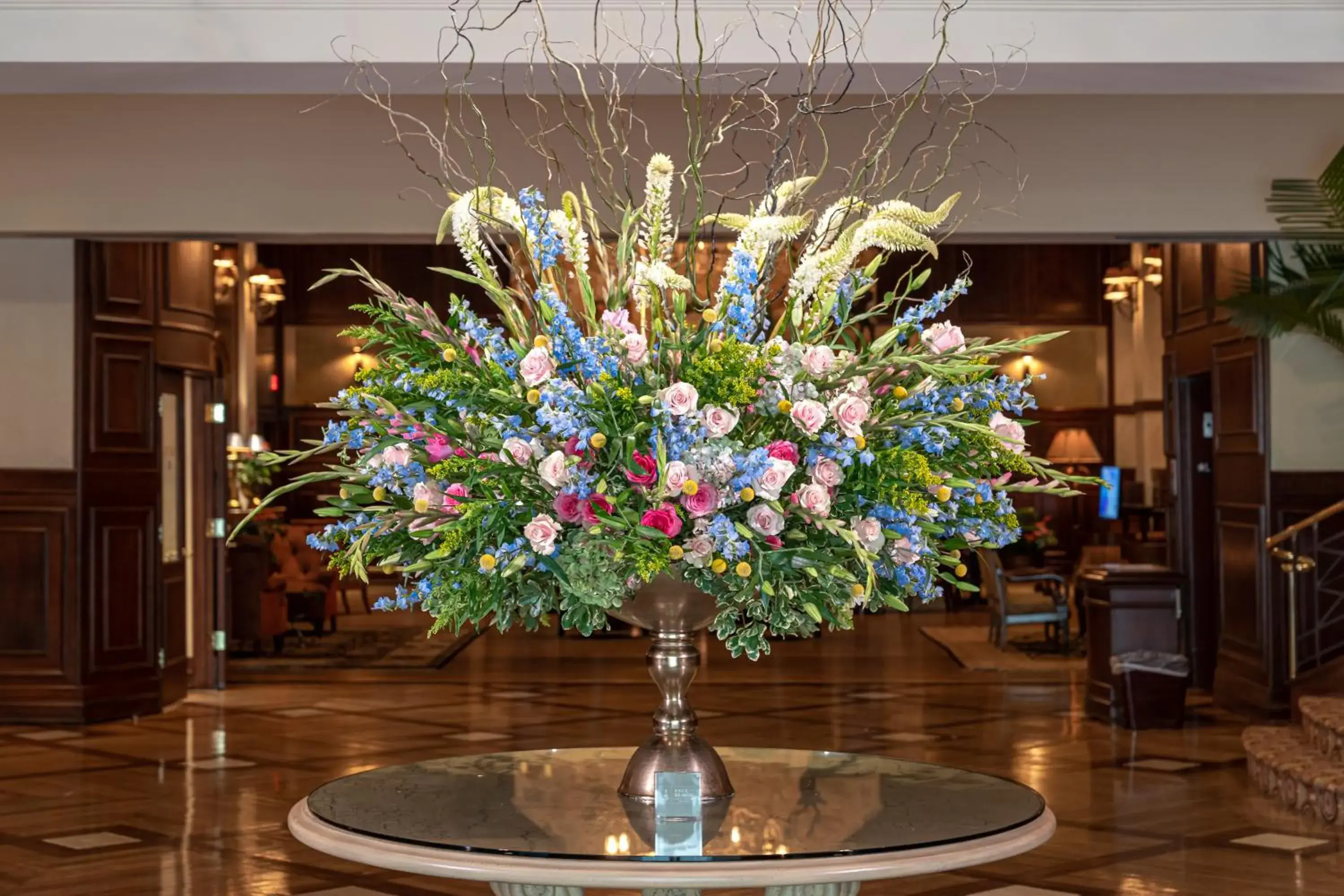 Lobby or reception in The Houstonian Hotel, Club & Spa Lobby or reception in The Houstonian Hotel, Club & Spa